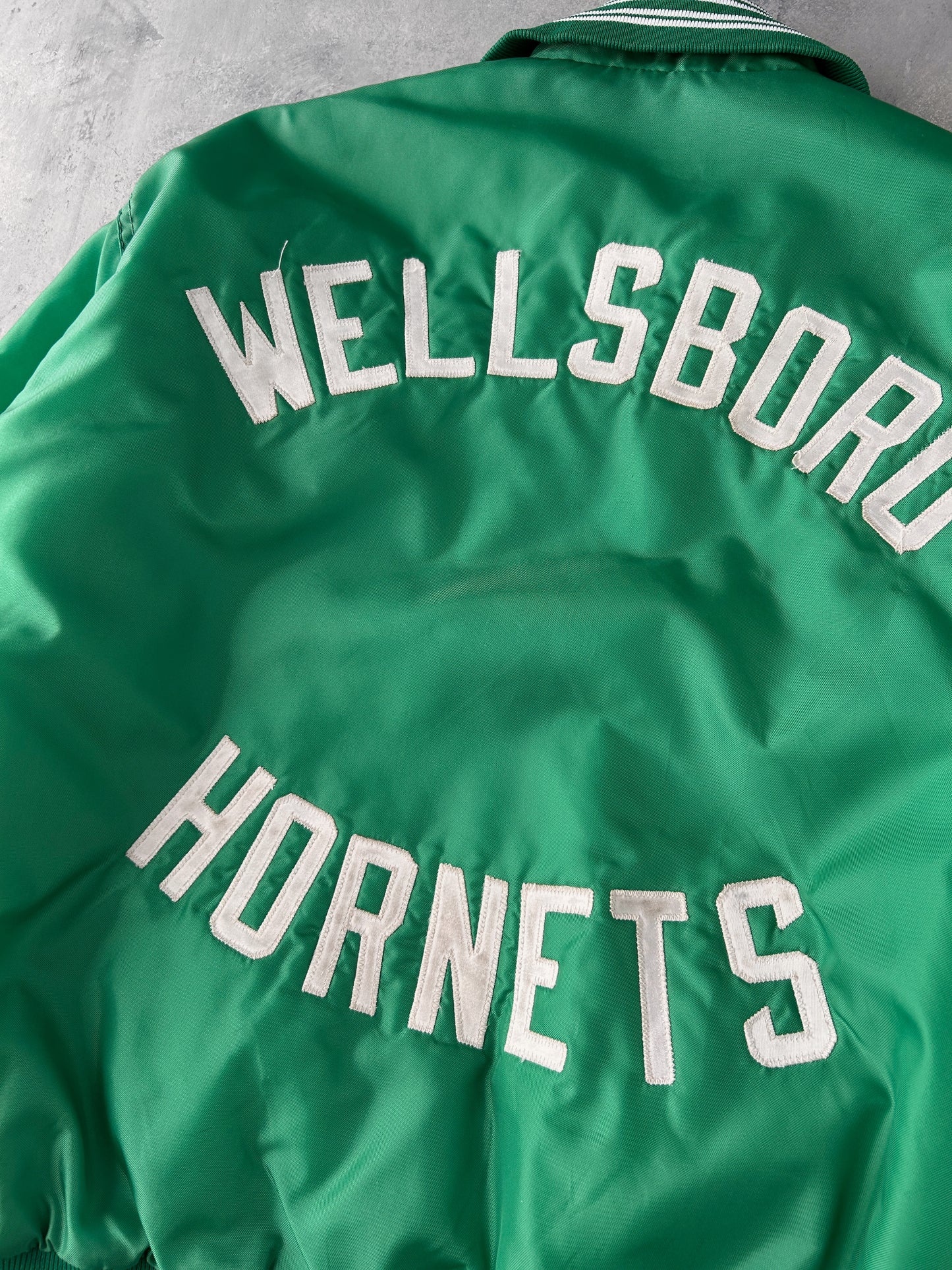 Wellsboro Hornets Bomber Jacket 80's - Medium
