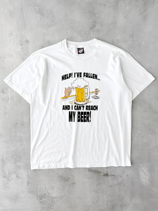 Beer Humor T-Shirt 90's - XL