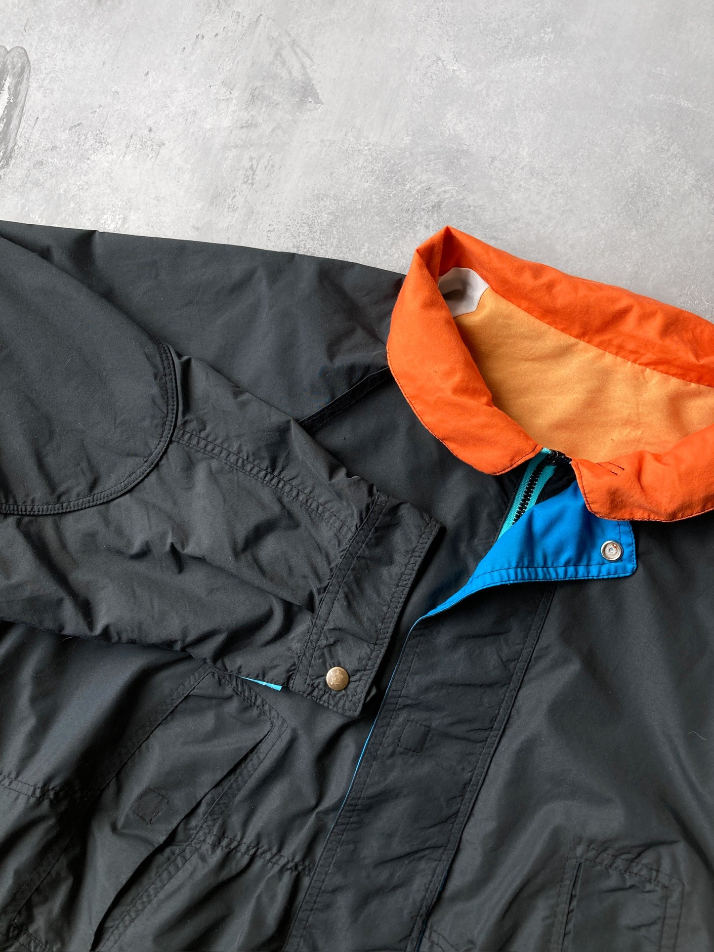 Camel Bomber Jacket 90's - Large