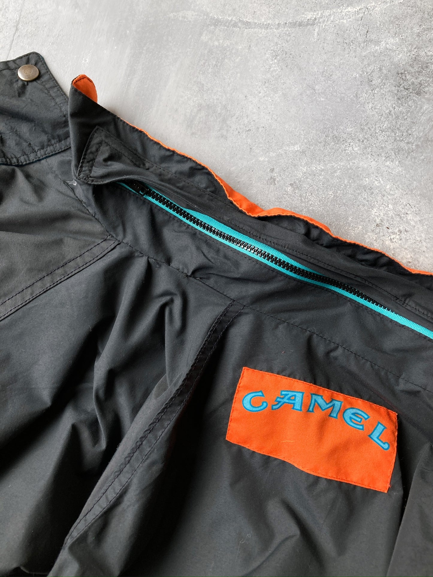 Camel Bomber Jacket 90's - Large
