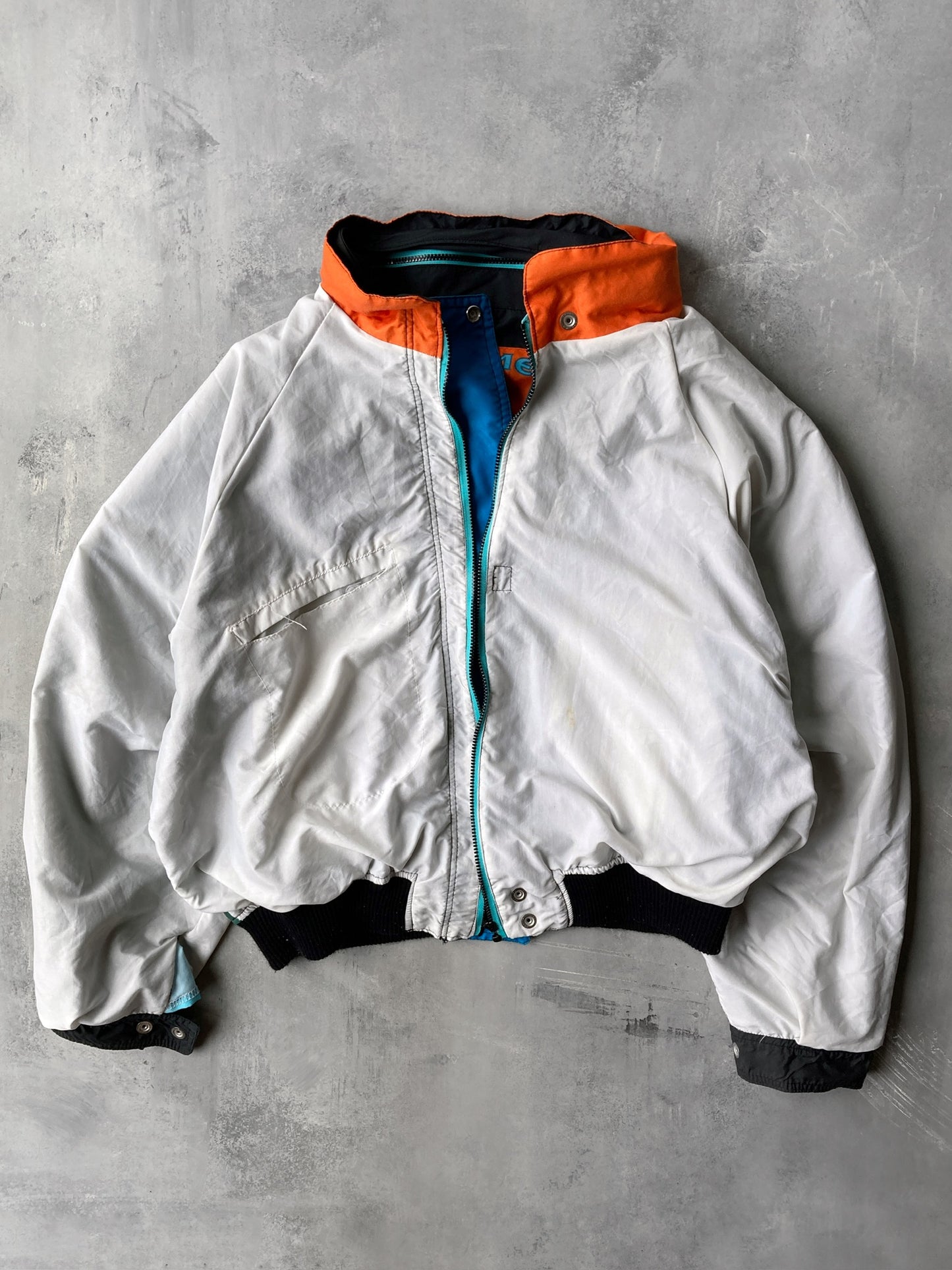 Camel Bomber Jacket 90's - Large