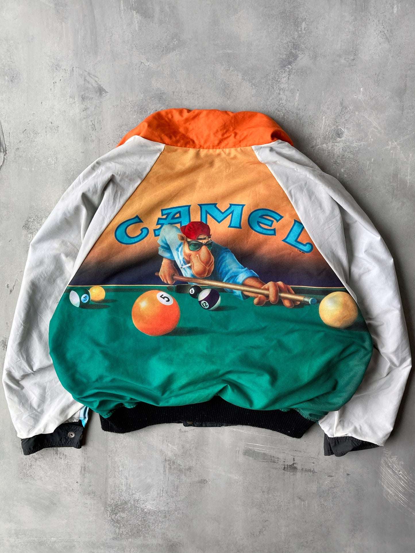 Camel Bomber Jacket 90's - Large