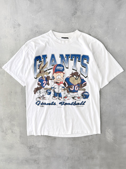 New York Giants Looney Tunes T-Shirt '94 - Large / XL