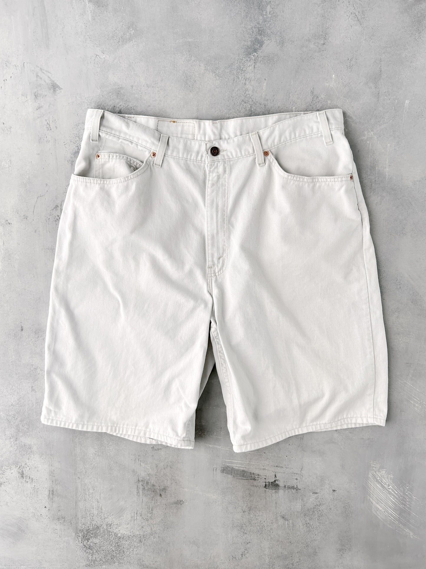 Levi's 560 Beige Jean Shorts '98 - 37