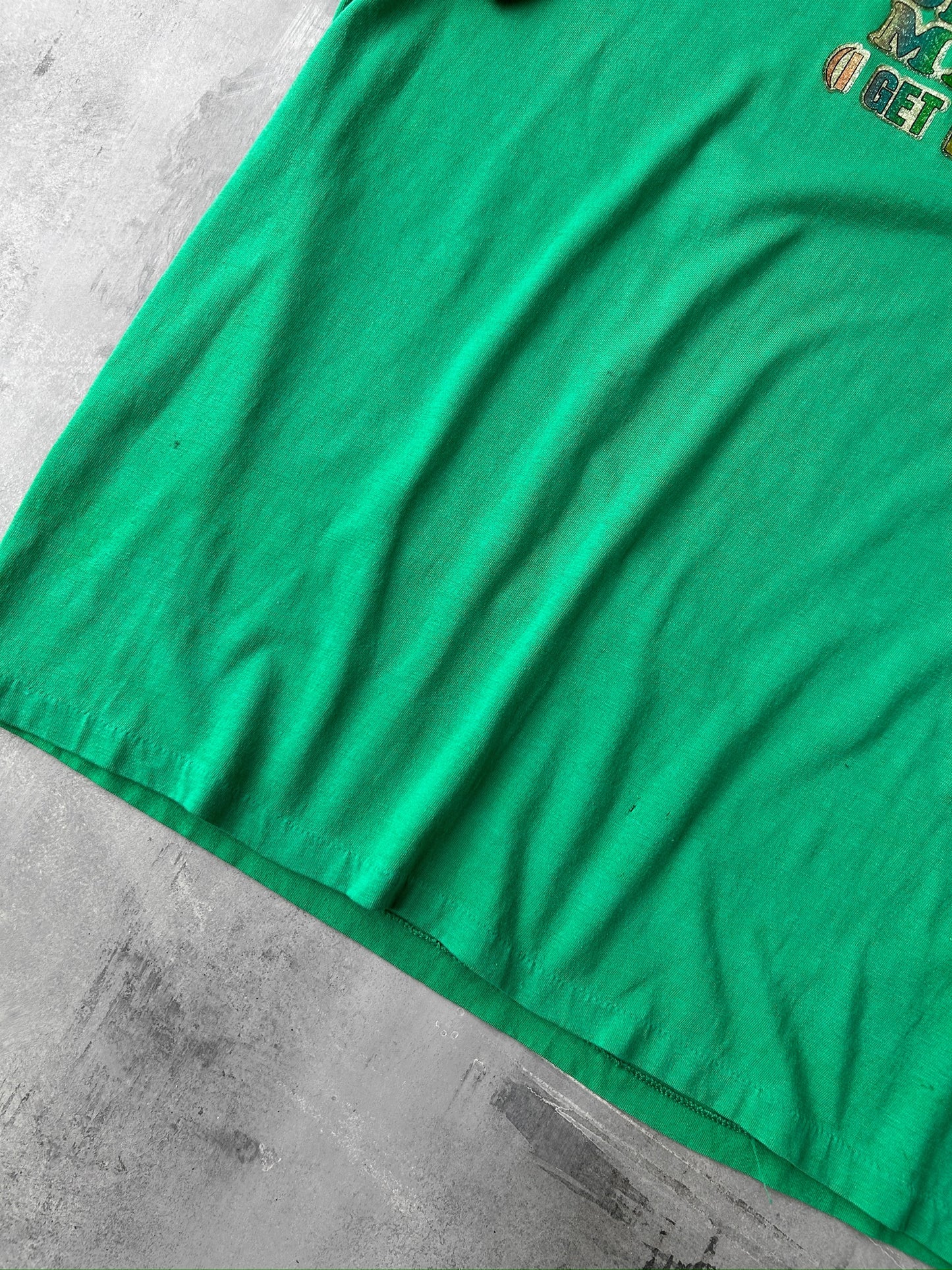 I Don't Get Mad T-Shirt 80's - Large