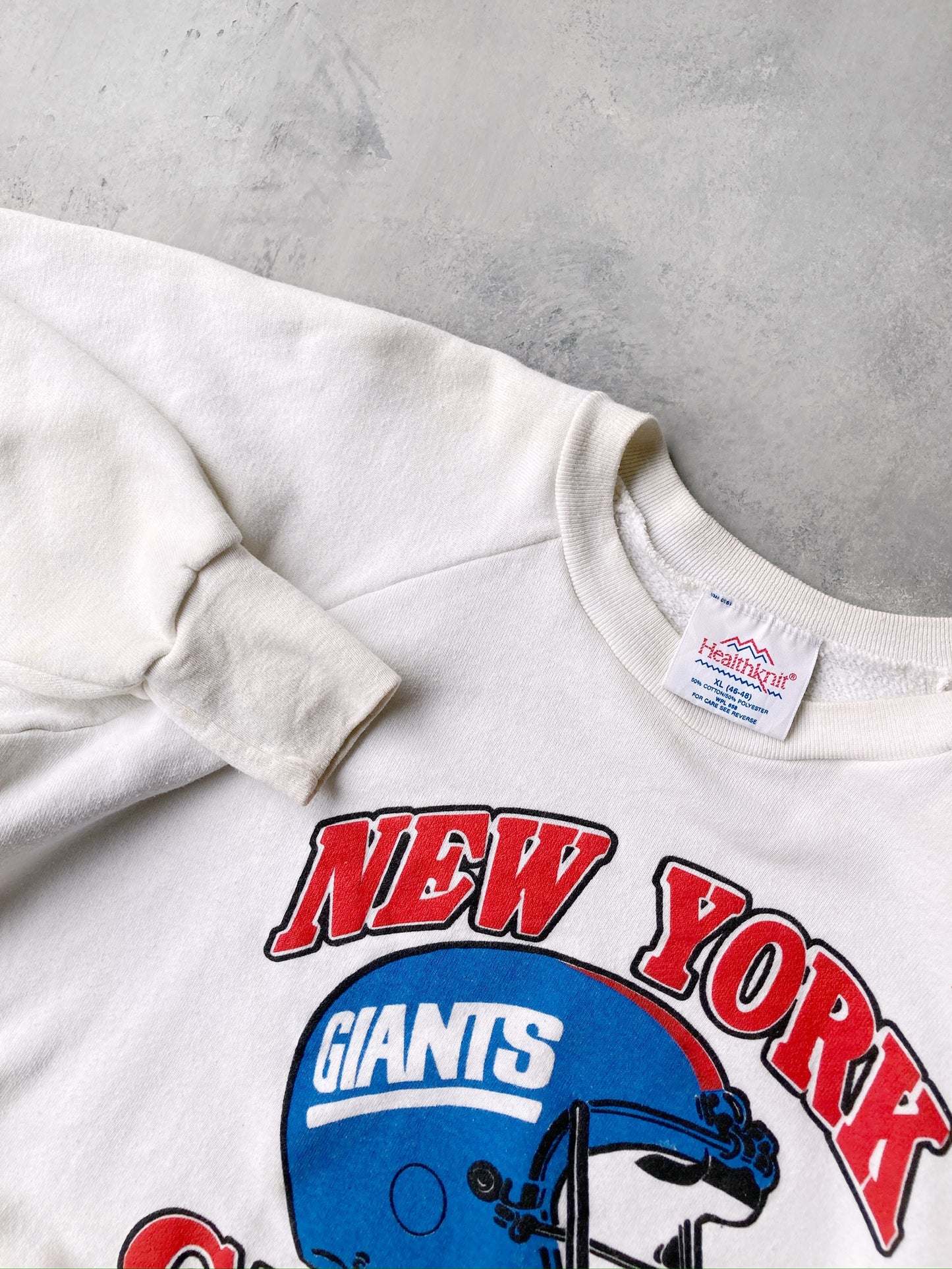 New York Giants Sweatshirt 80's- Large