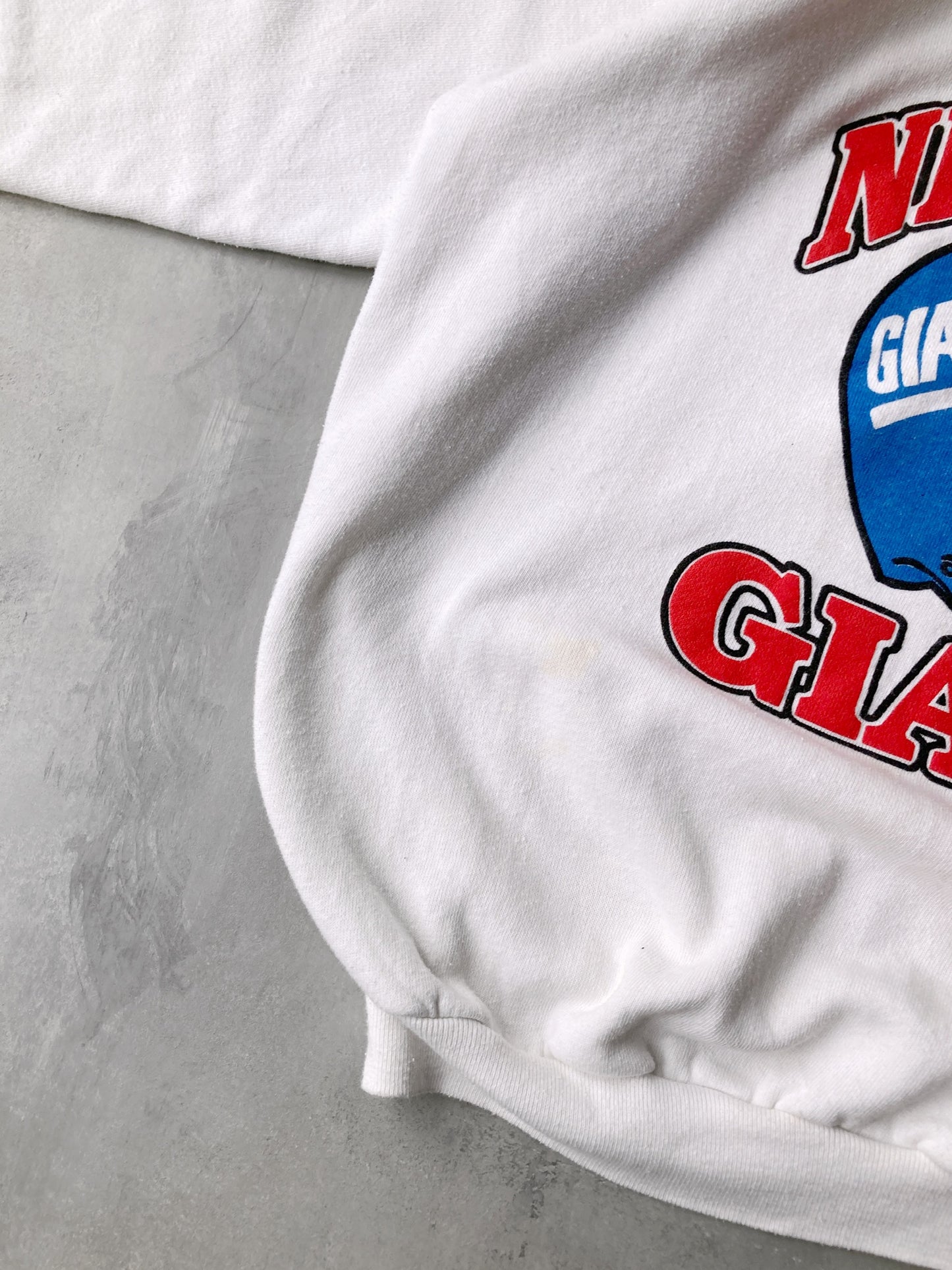 New York Giants Sweatshirt 80's- Large