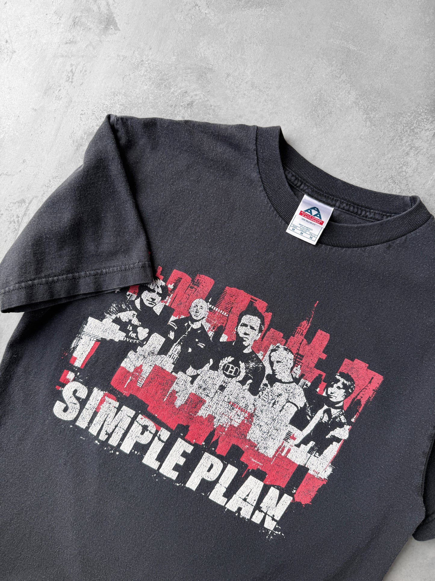 Simple Plan Tour T-Shirt '05 - Medium