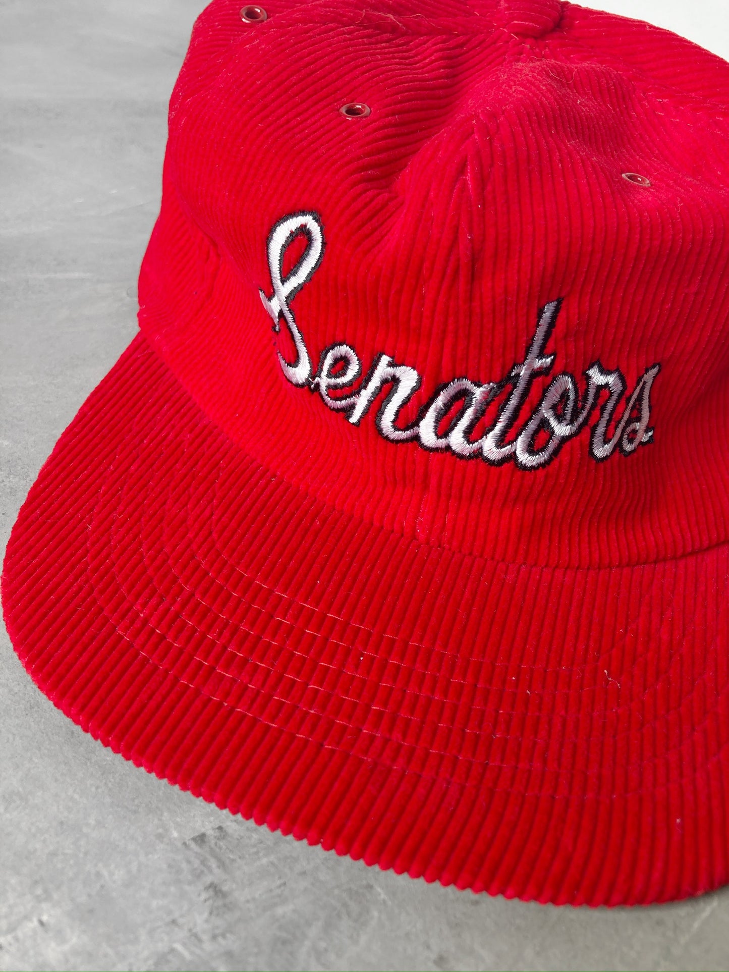 Ottawa Senators Corduroy Hat 80's