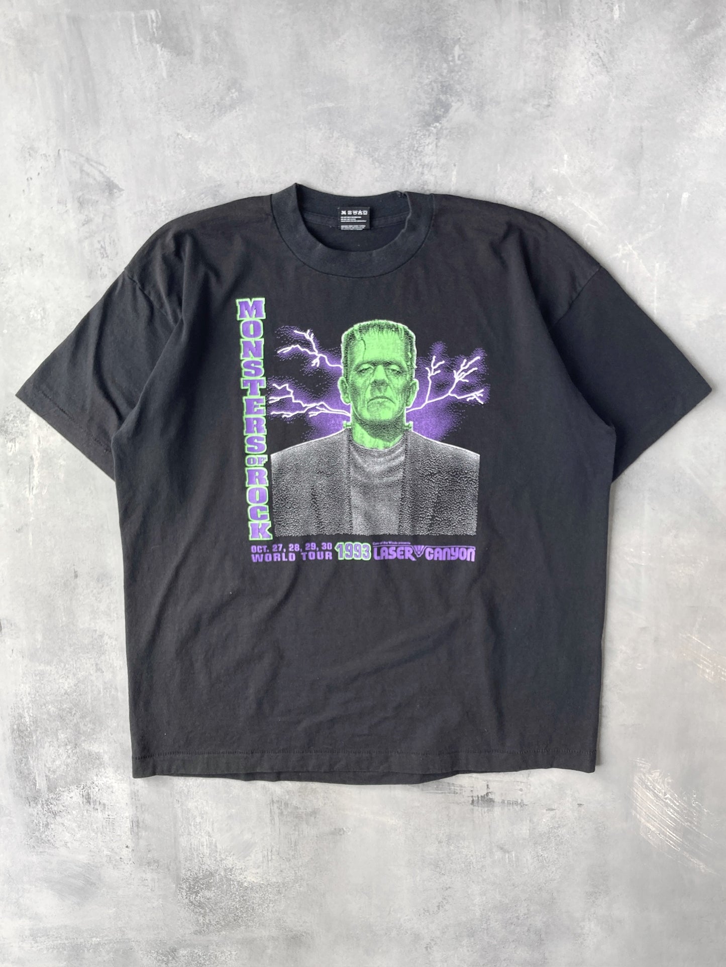 Monsters of Rock World Tour T-Shirt '93 - XL