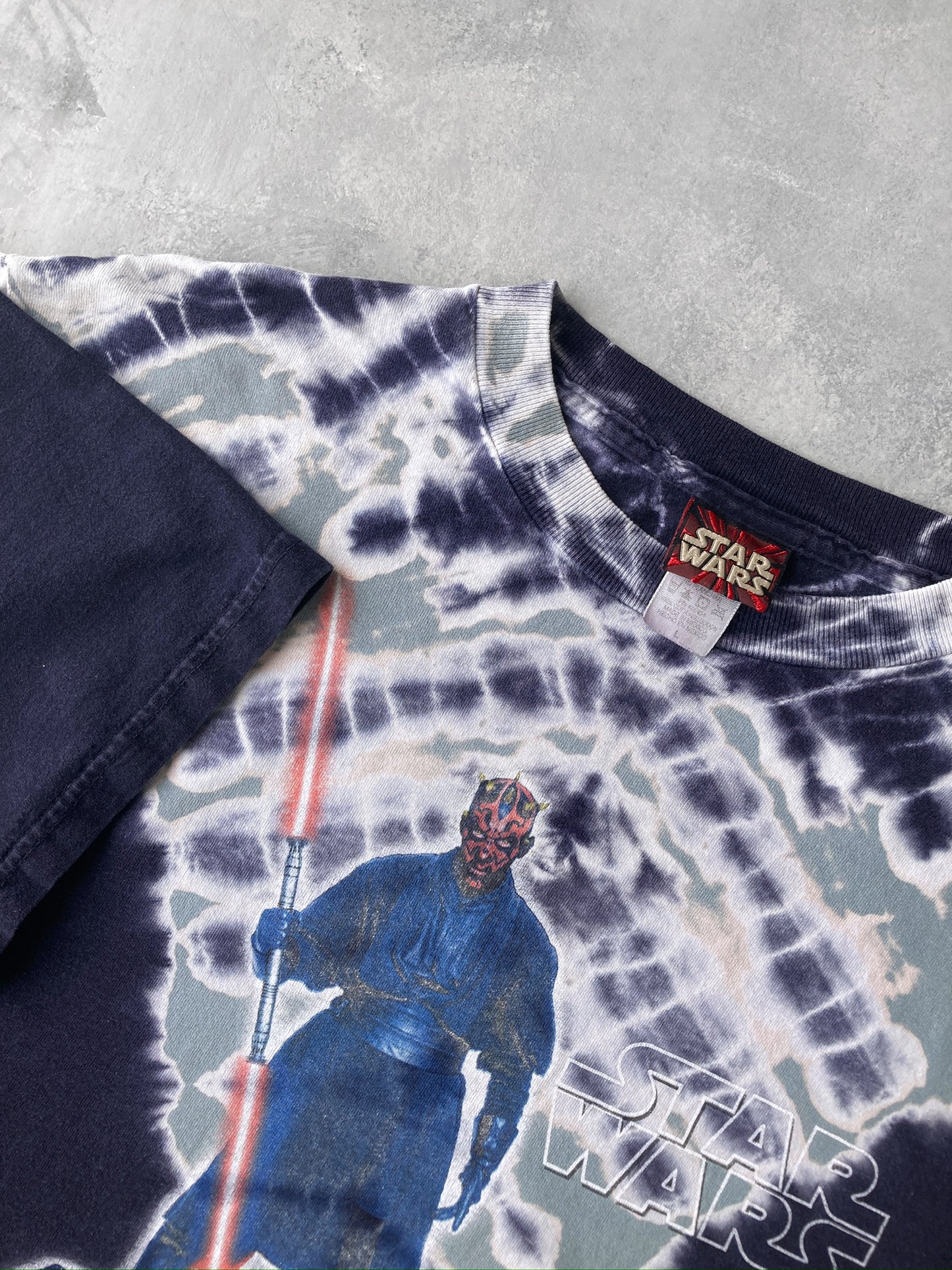 Star Wars Darth Maul T-Shirt Y2K - Large
