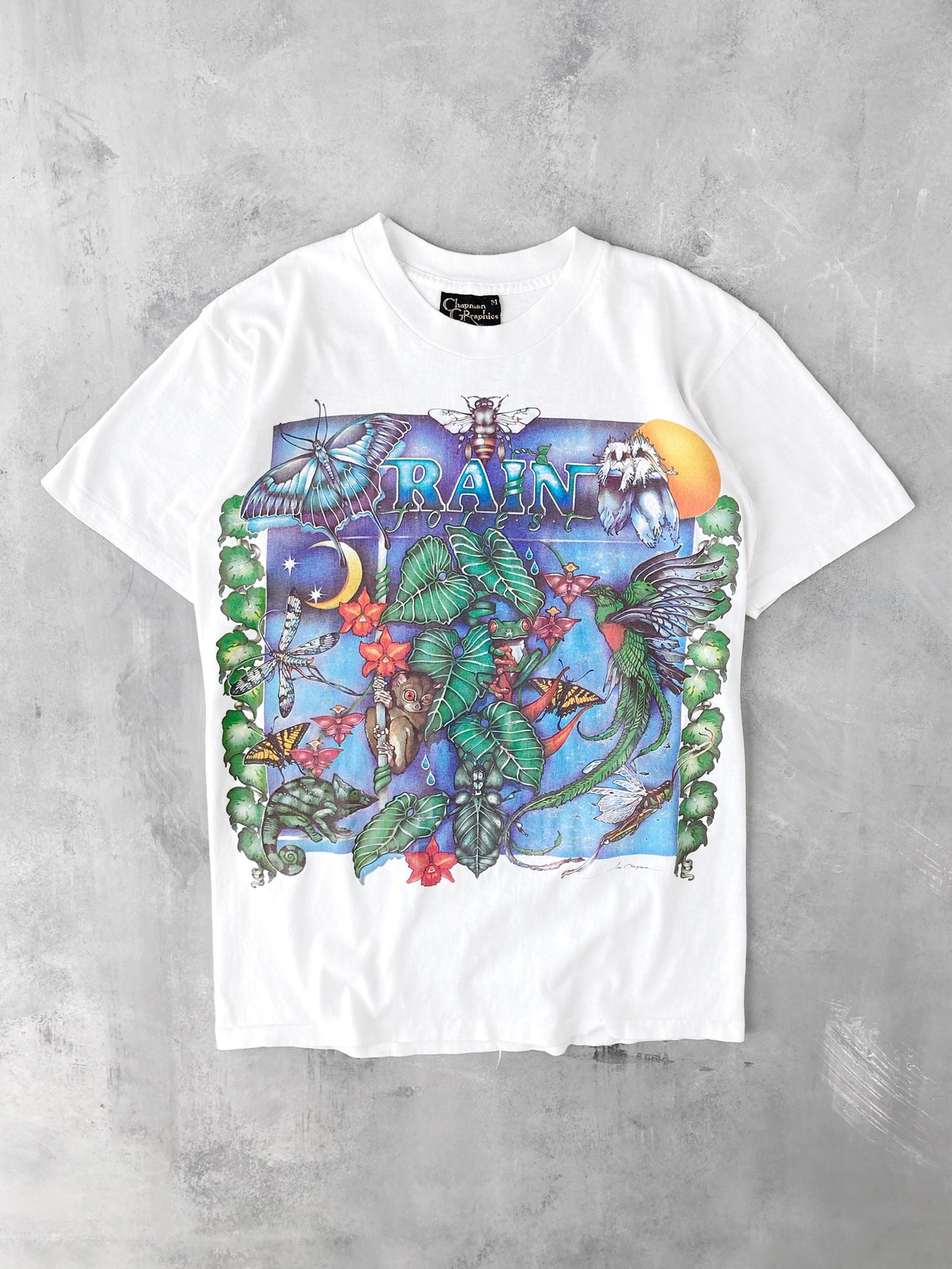 Rain Forest T-Shirt 90's - Medium