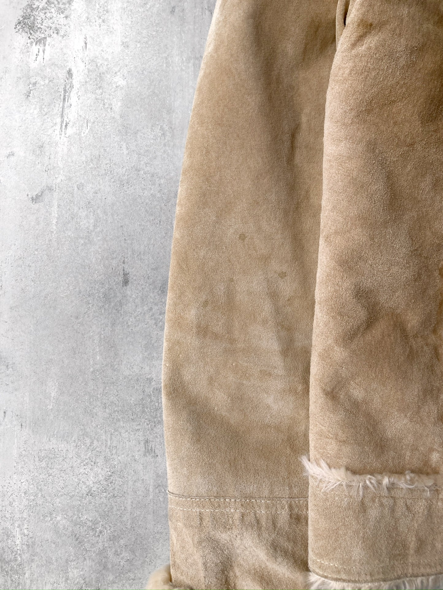 Suede Racer Jacket 00's - Small