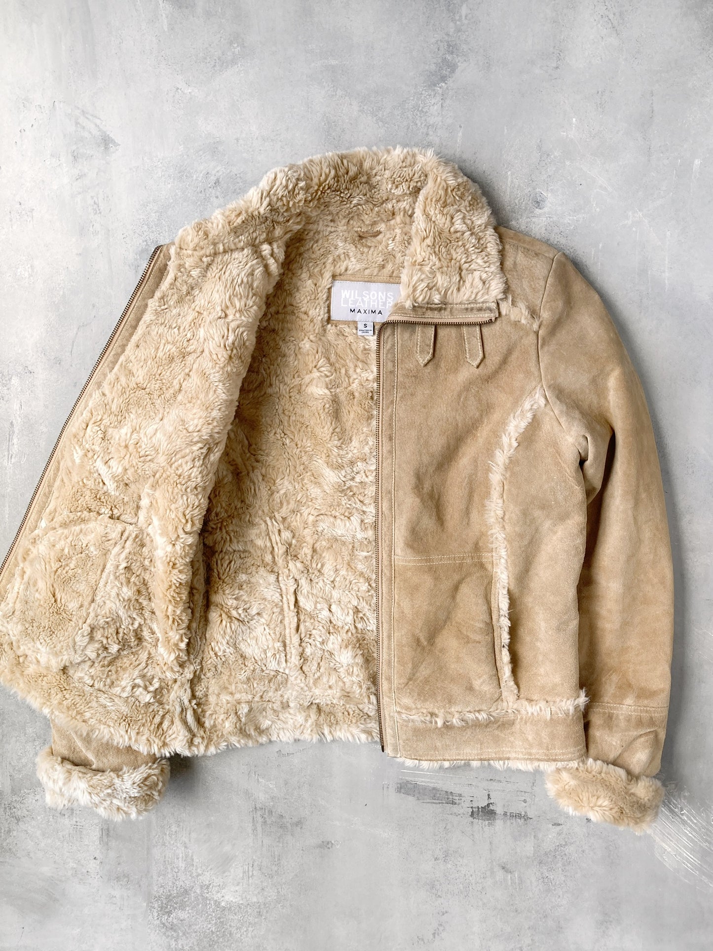 Suede Racer Jacket 00's - Small