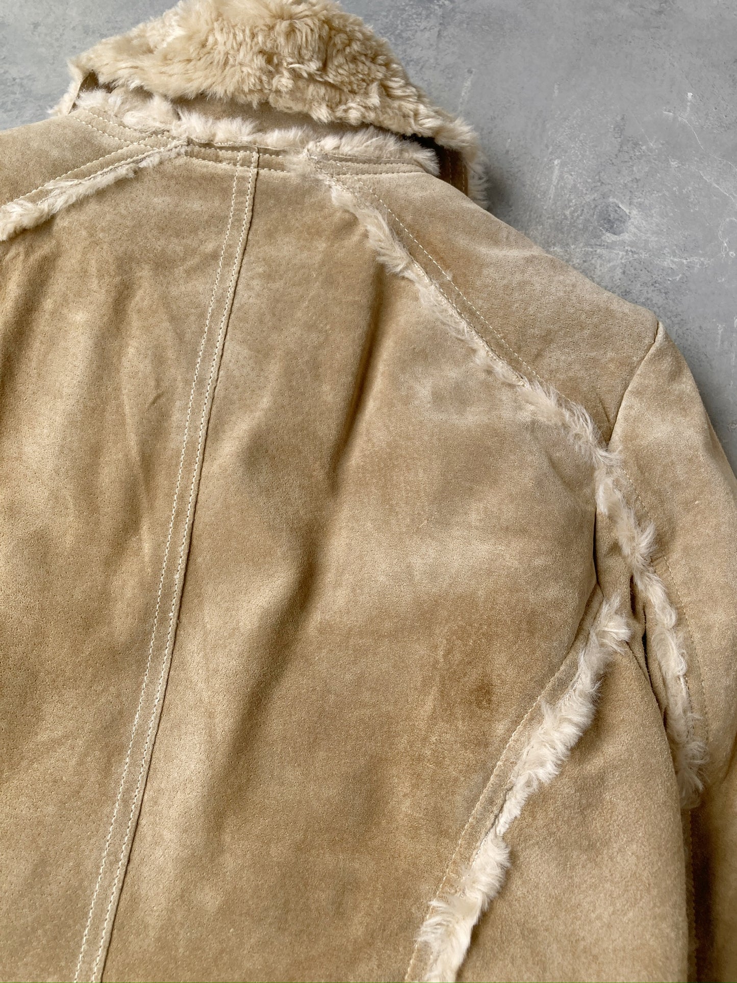 Suede Racer Jacket 00's - Small