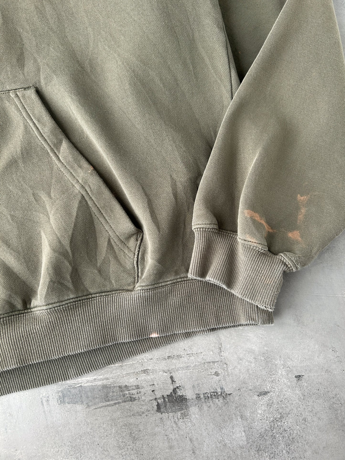 Green Adidas Hoodie '05 - Medium / Large