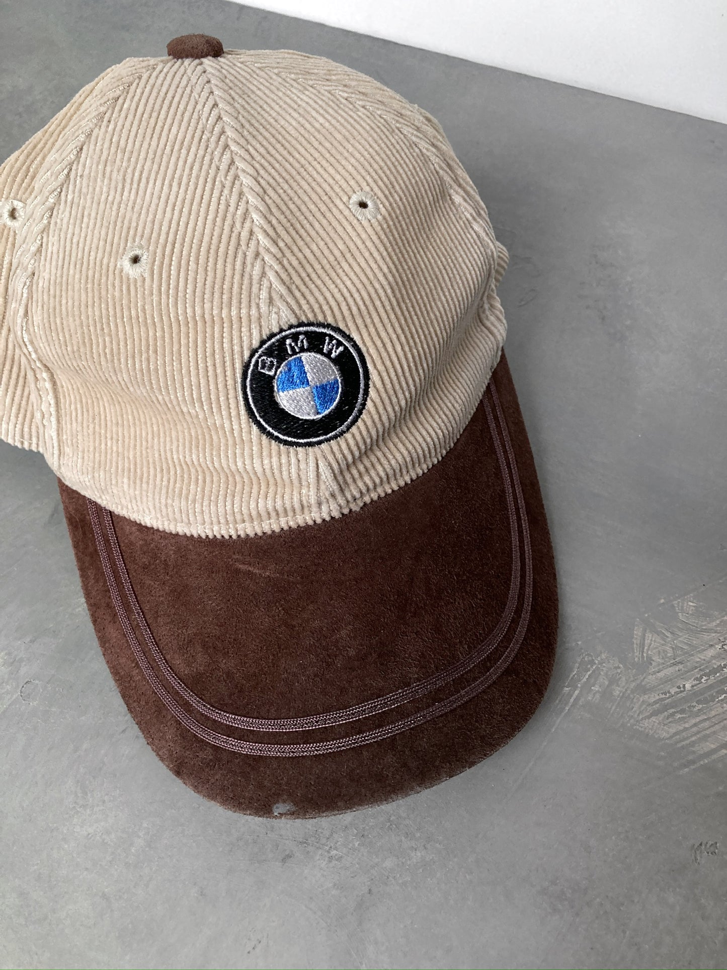 Corduroy BMW Cap Y2K