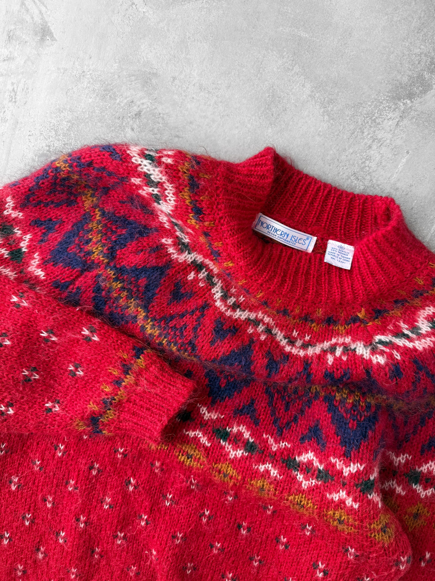 Fair Isle Sweater 90's - Medium