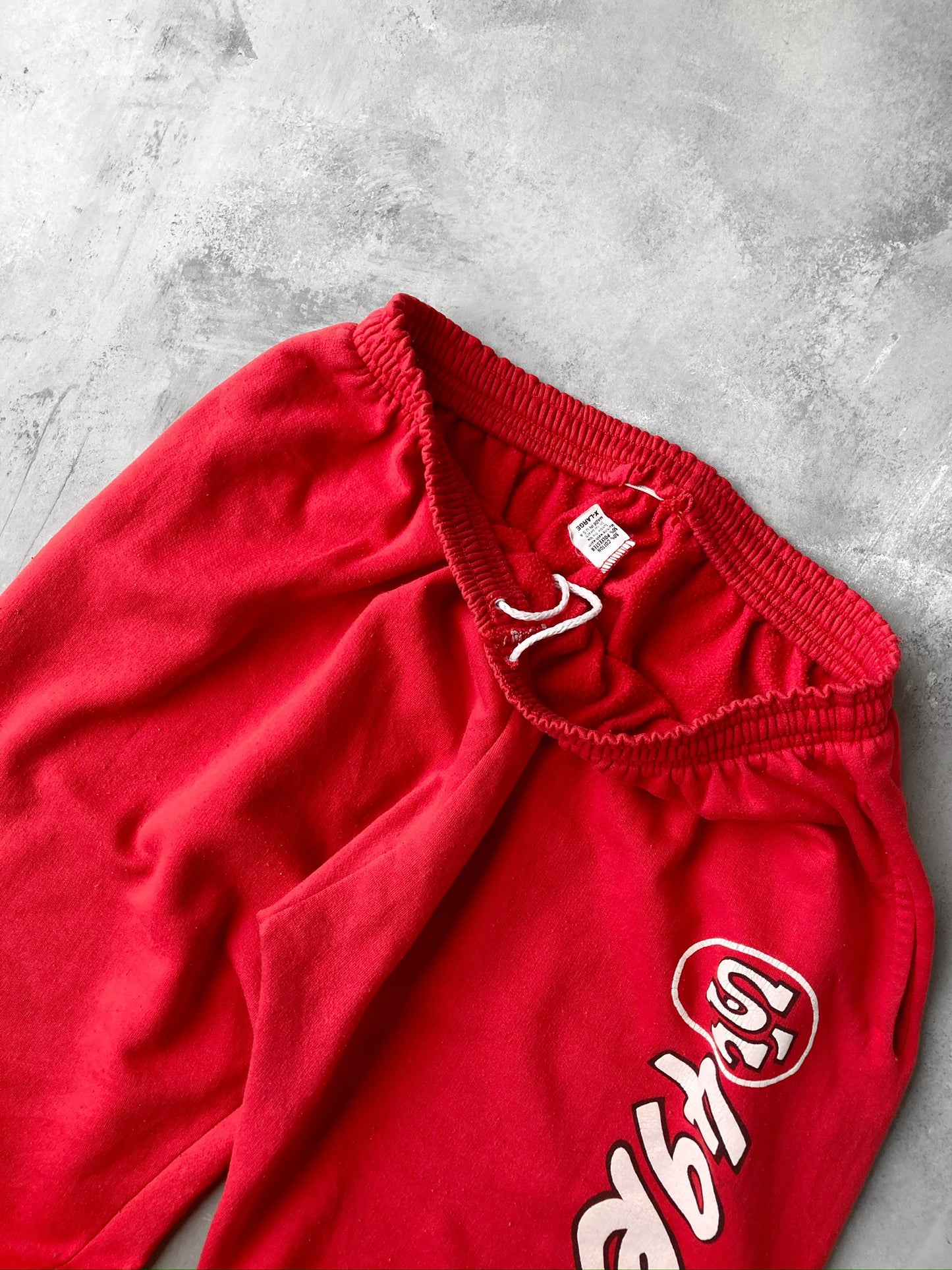 San Francisco 49ers Sweatpants 80's - Large / XL