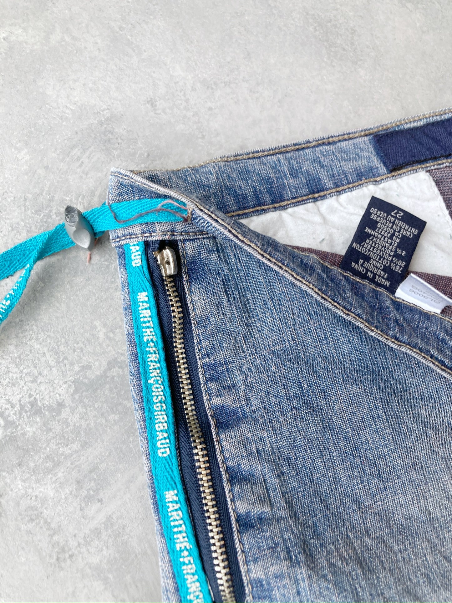 Low Rise Embellished Jeans Y2K - 4