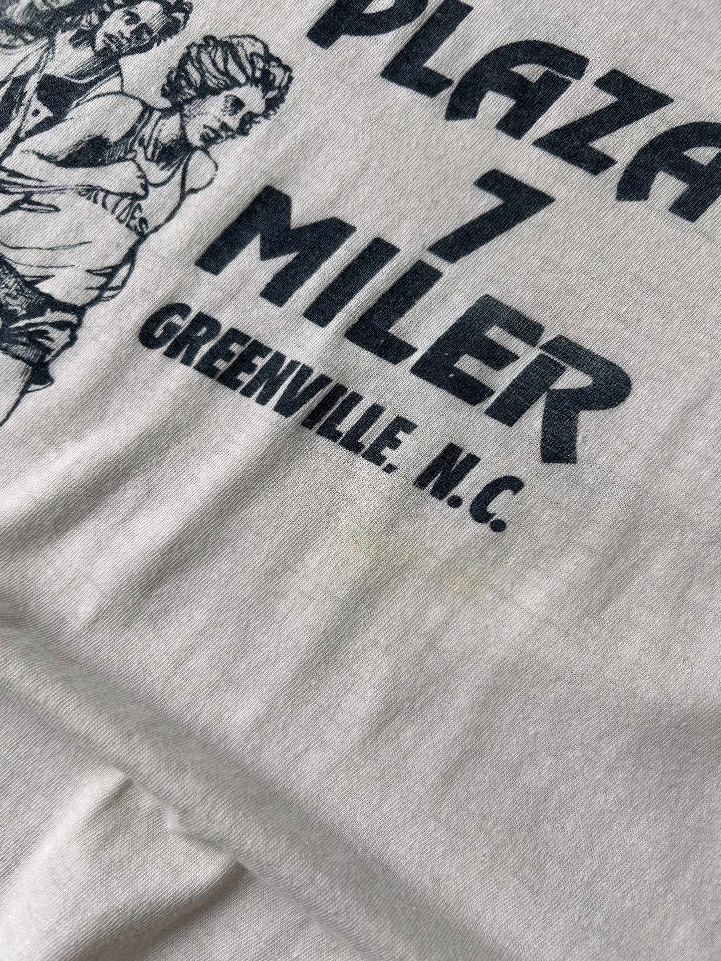 Pitt Plaza 7 Miler Ringer T-Shirt 80's - Small / Medium
