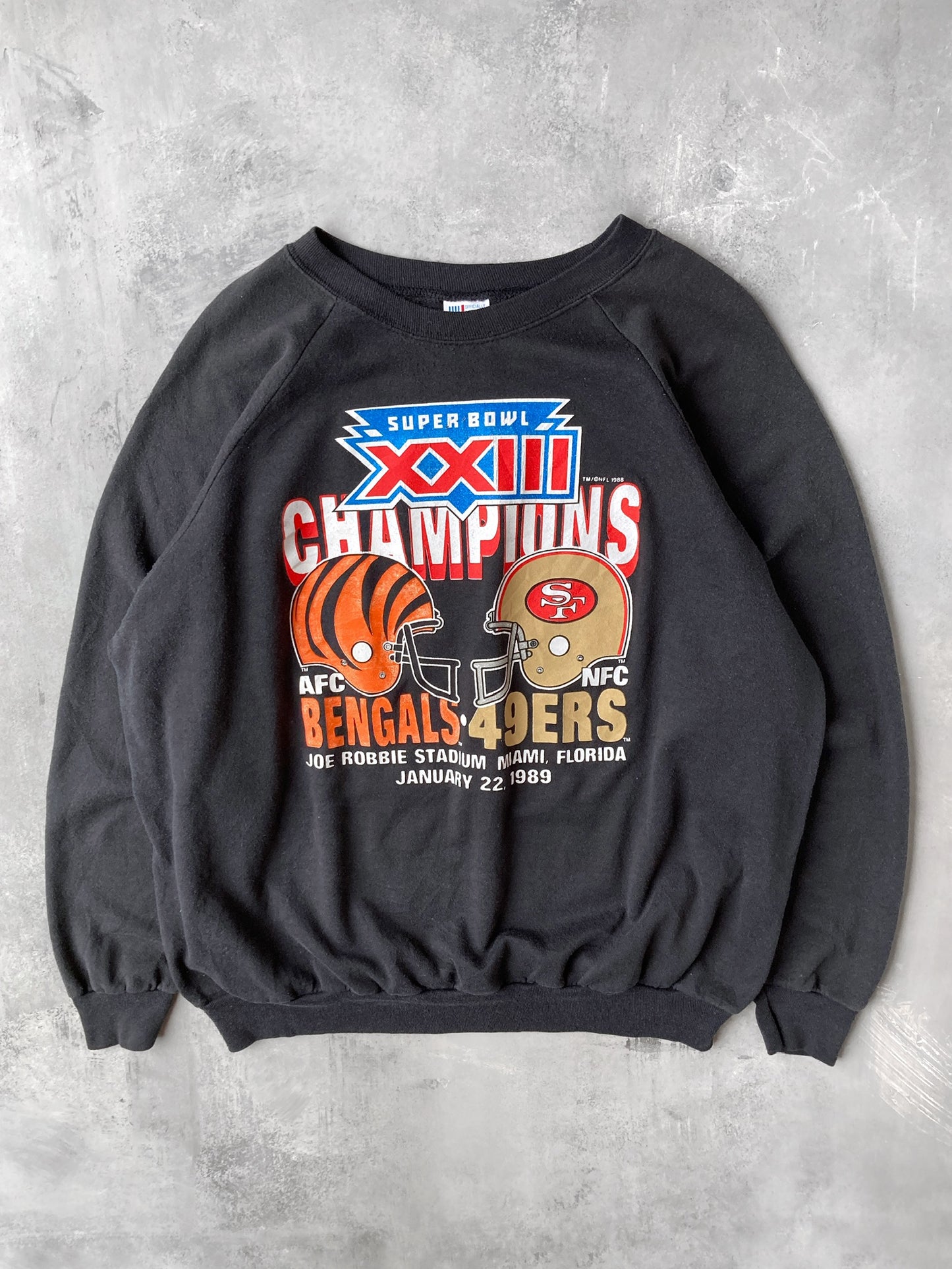 Super Bowl XXIII Sweatshirt '89 - XL