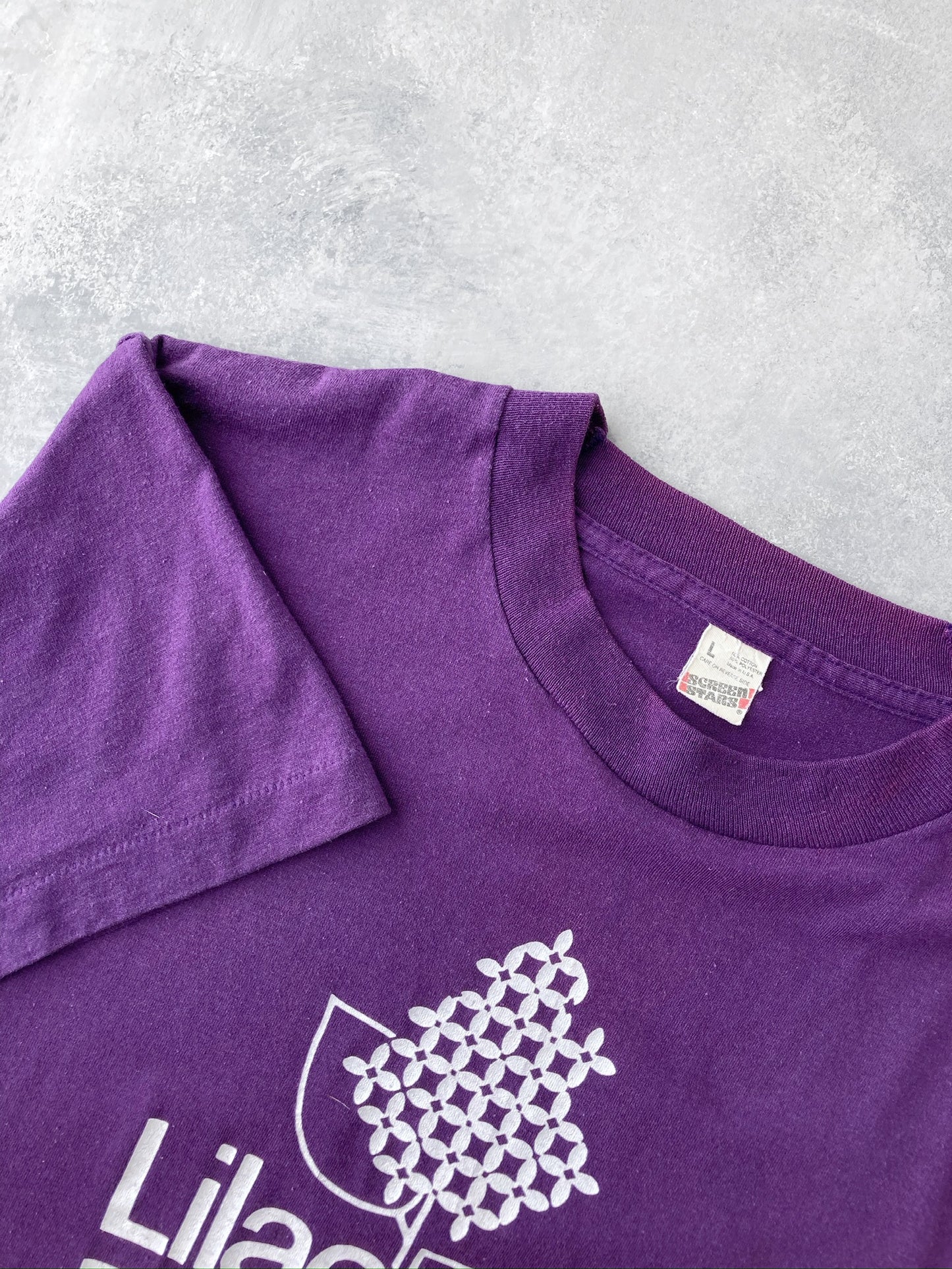 Lilac Festival T-Shirt 80's - Large