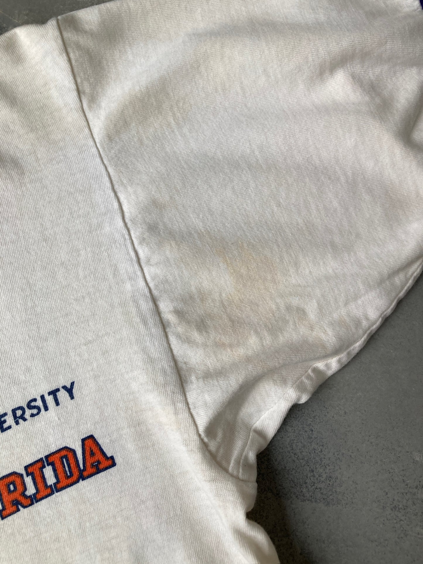 University of Florida Ringer T-Shirt 60's - Small