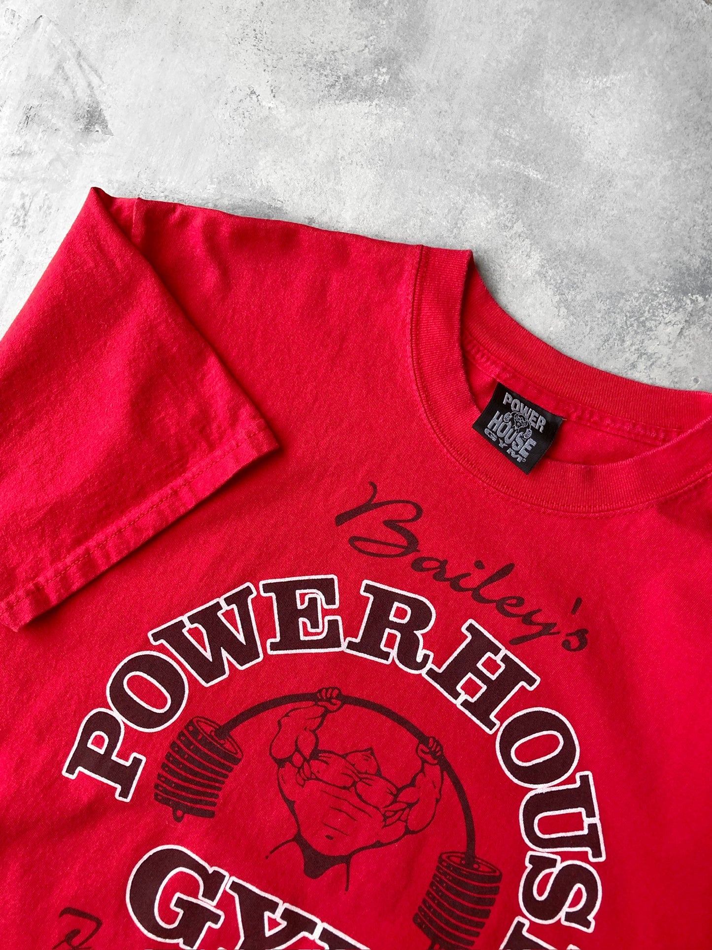 Bailey's Powerhouse Gym T-Shirt 90's - Large