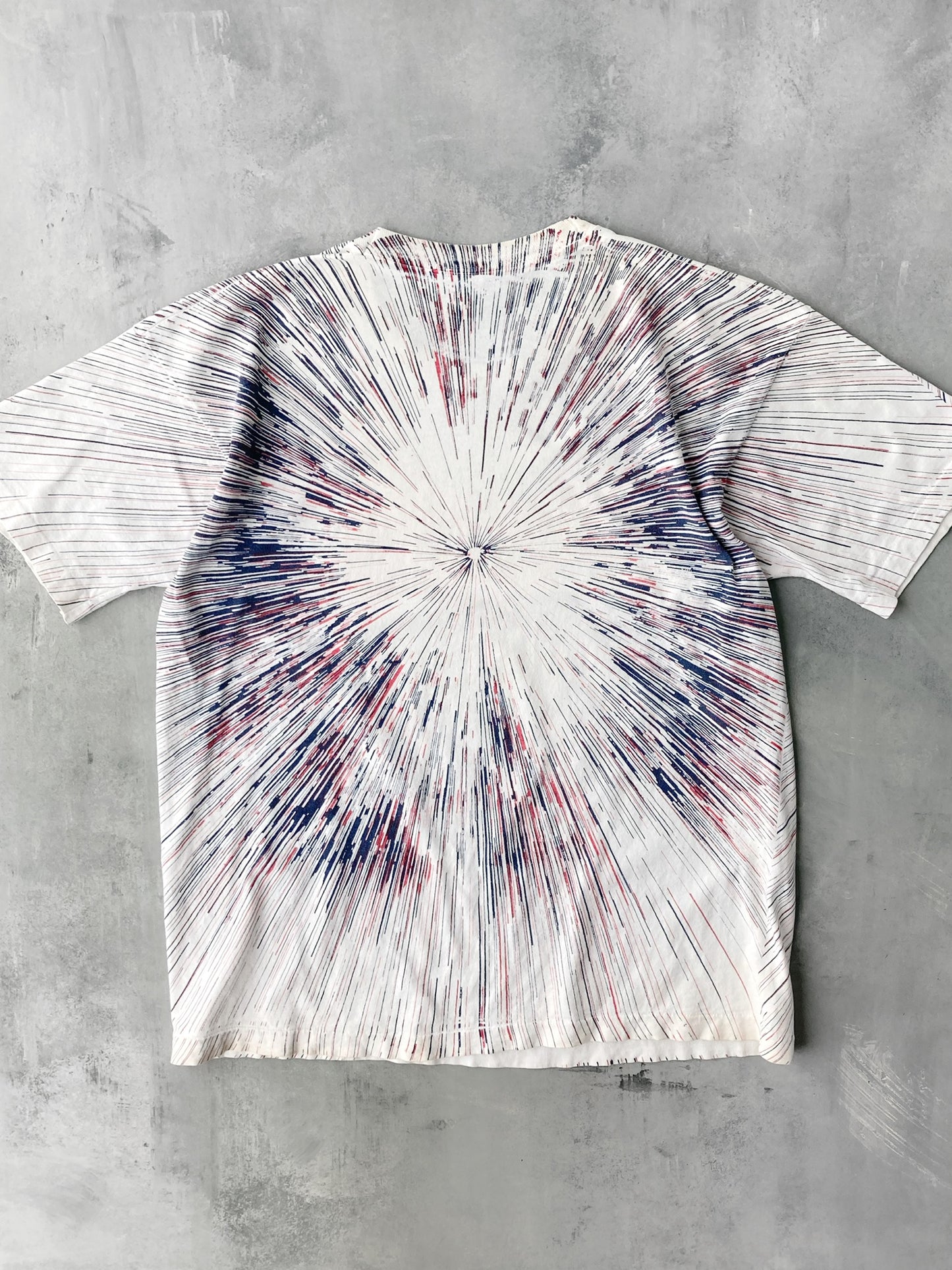 Atlanta Braves Firework T-Shirt 90's - XL