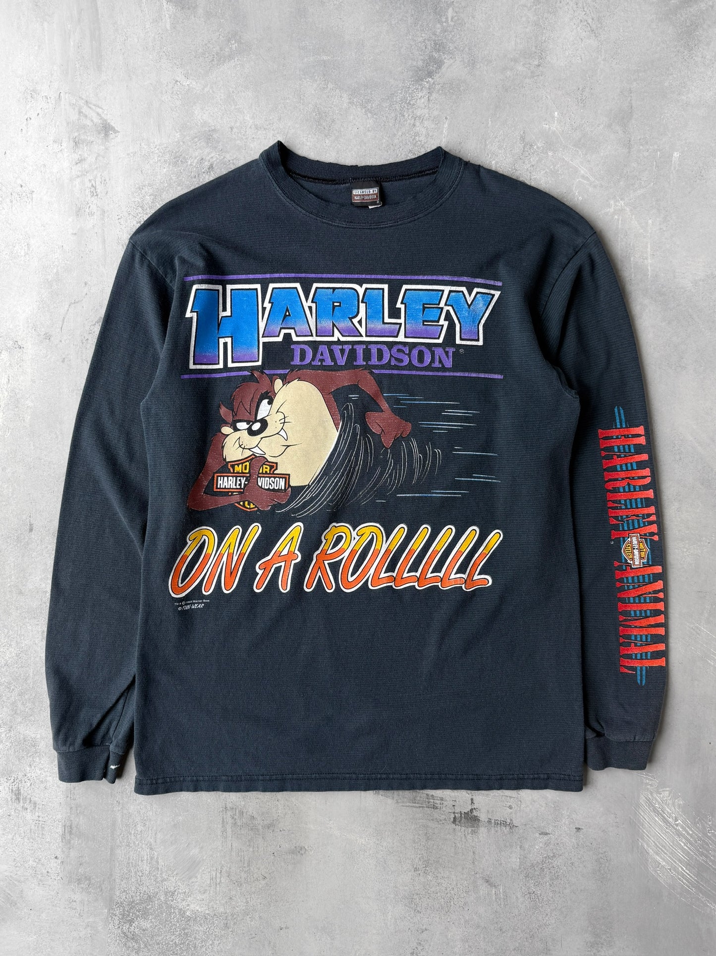 Harley Davidson Taz T-Shirt '93 - Medium