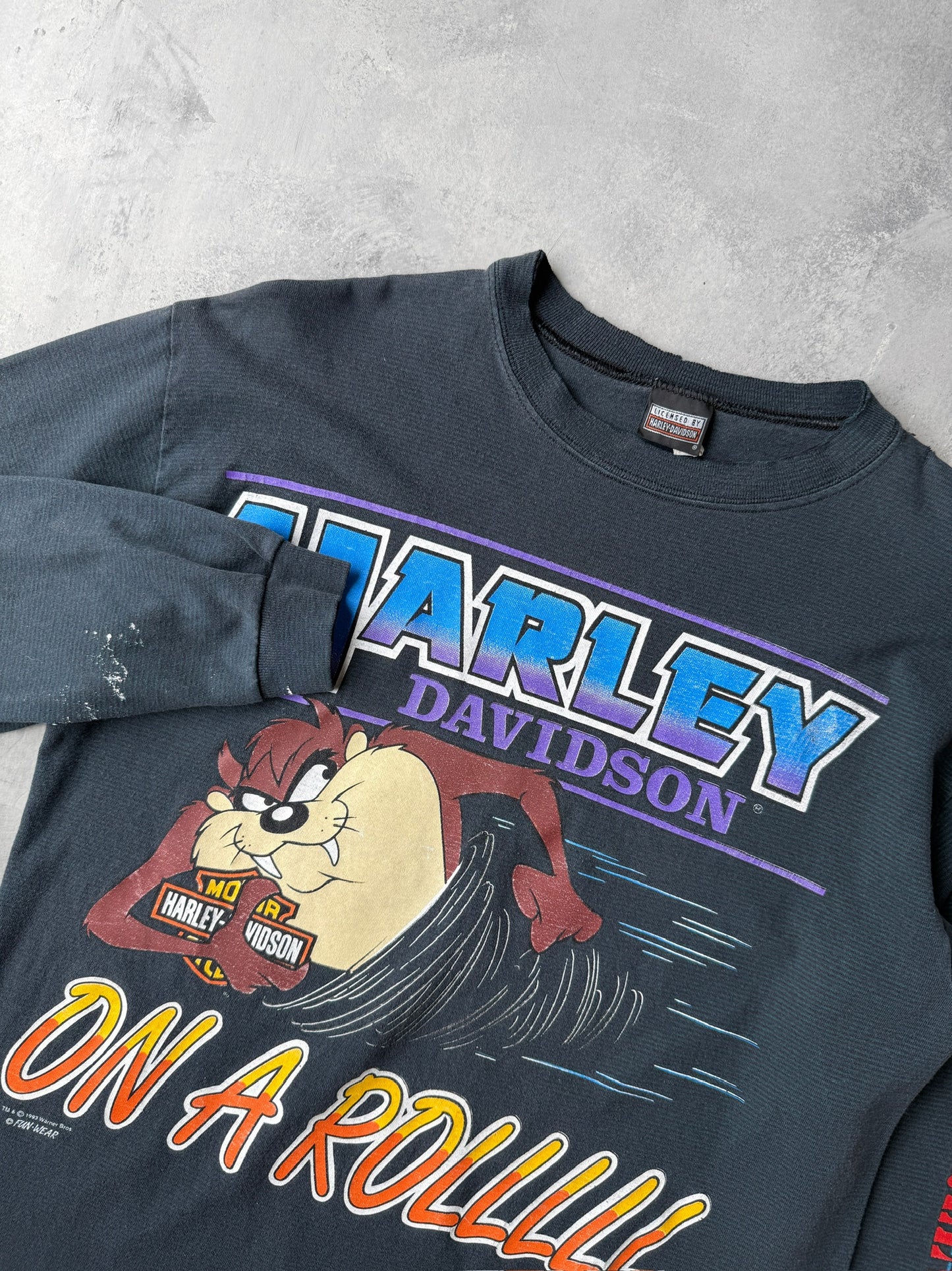 Harley Davidson Taz T-Shirt '93 - Medium