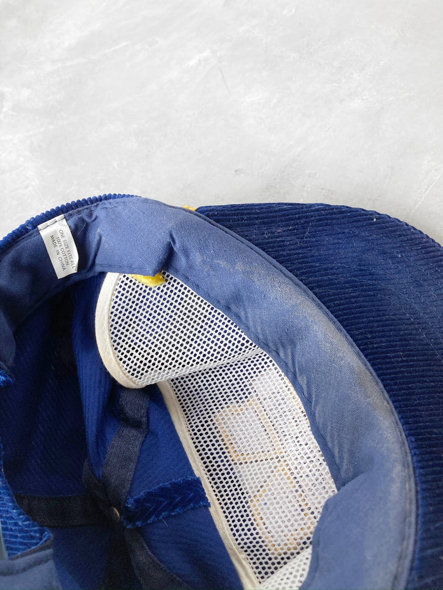 University of Michigan Corduroy Hat 80's