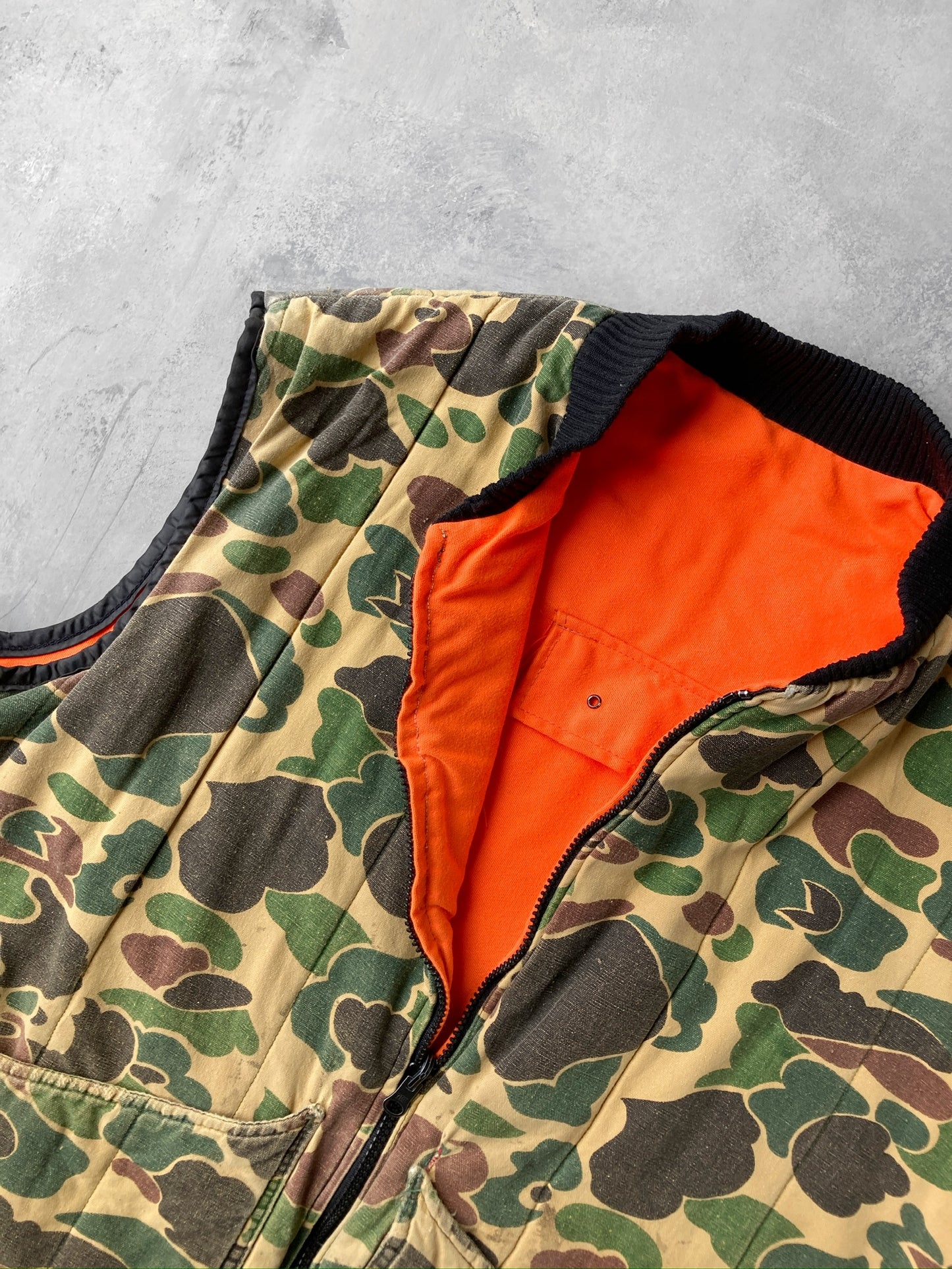 Reversible Hunting Vest 80's - XL