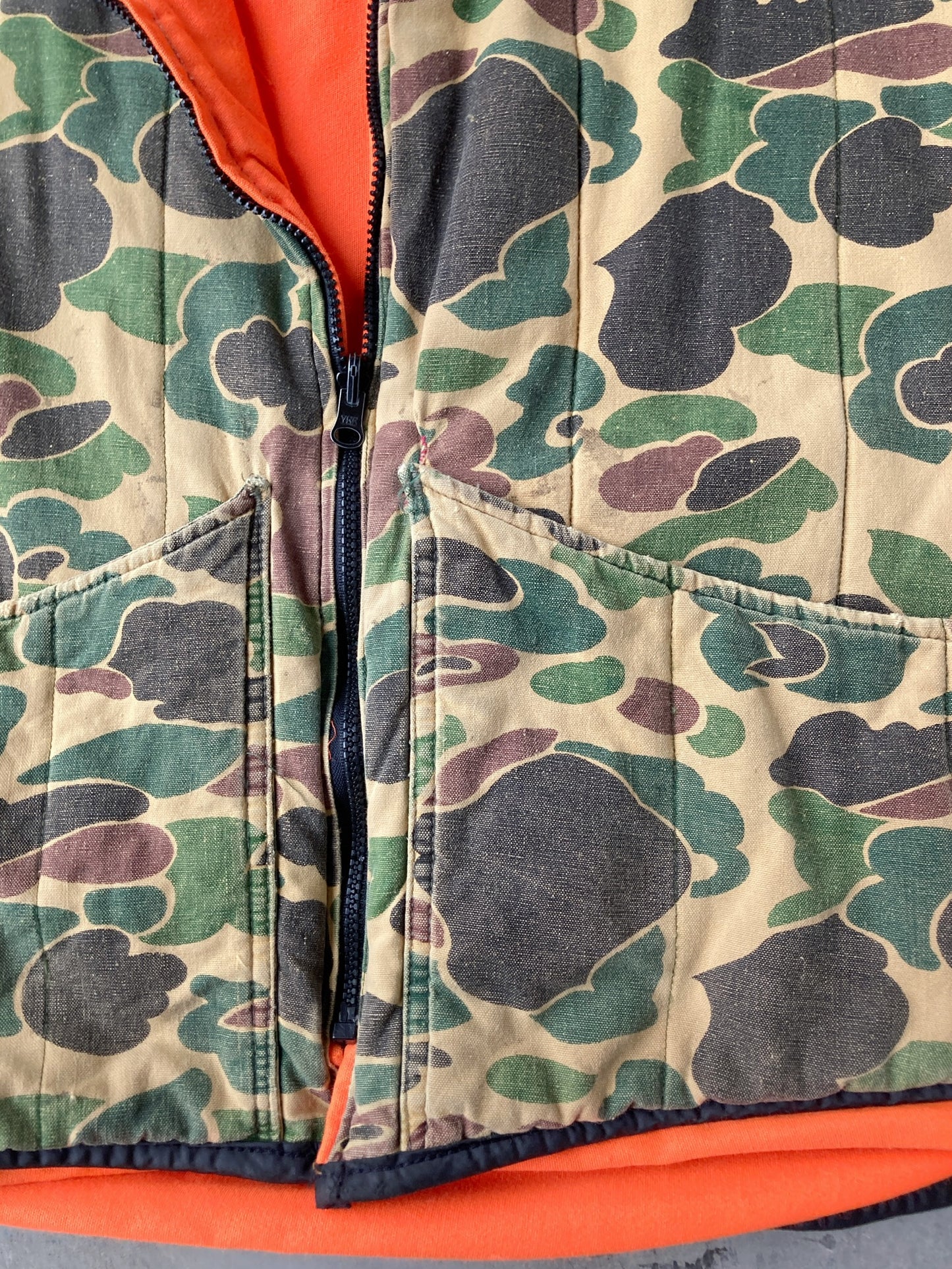 Reversible Hunting Vest 80's - XL