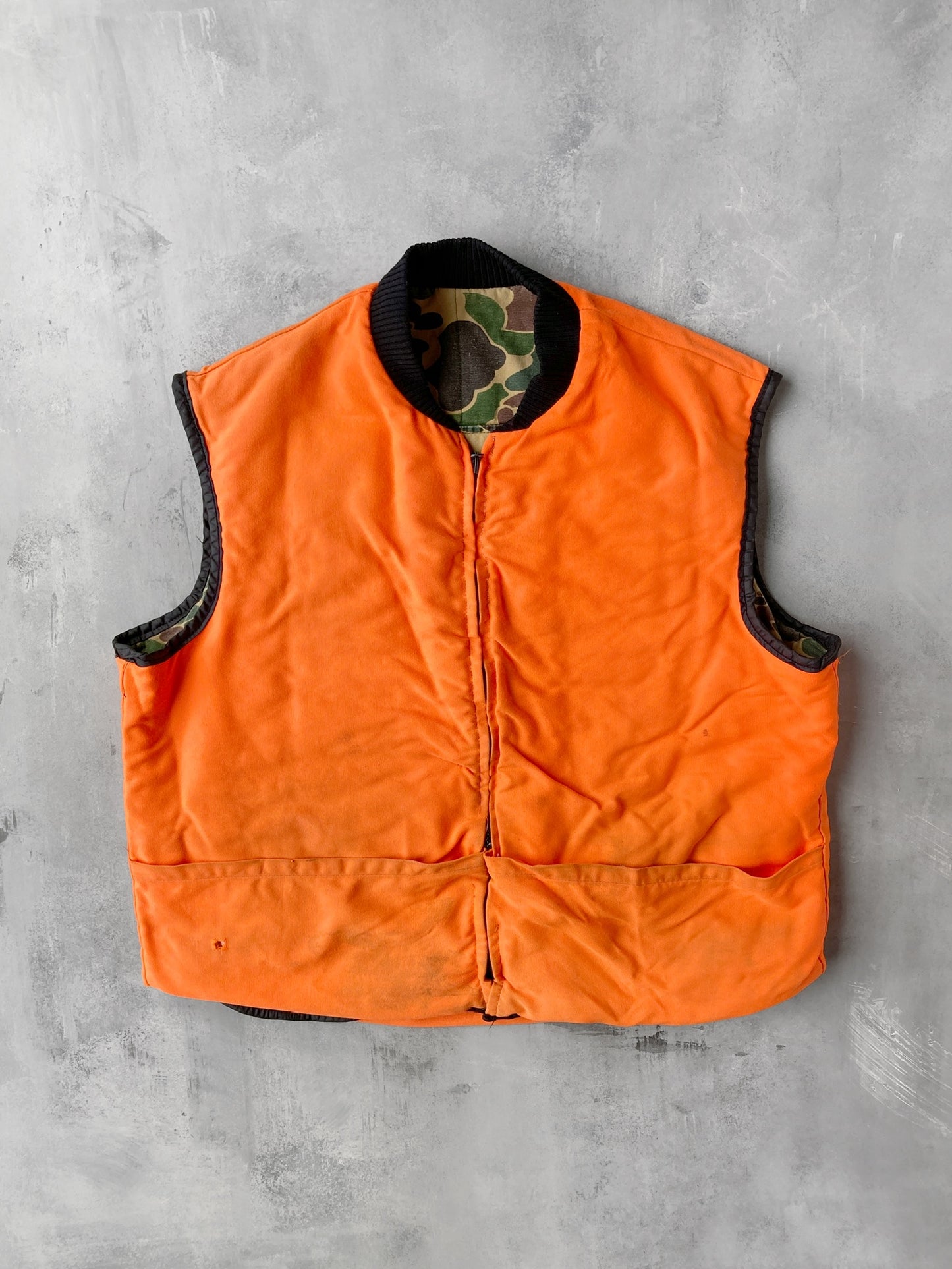 Reversible Hunting Vest 80's - XL