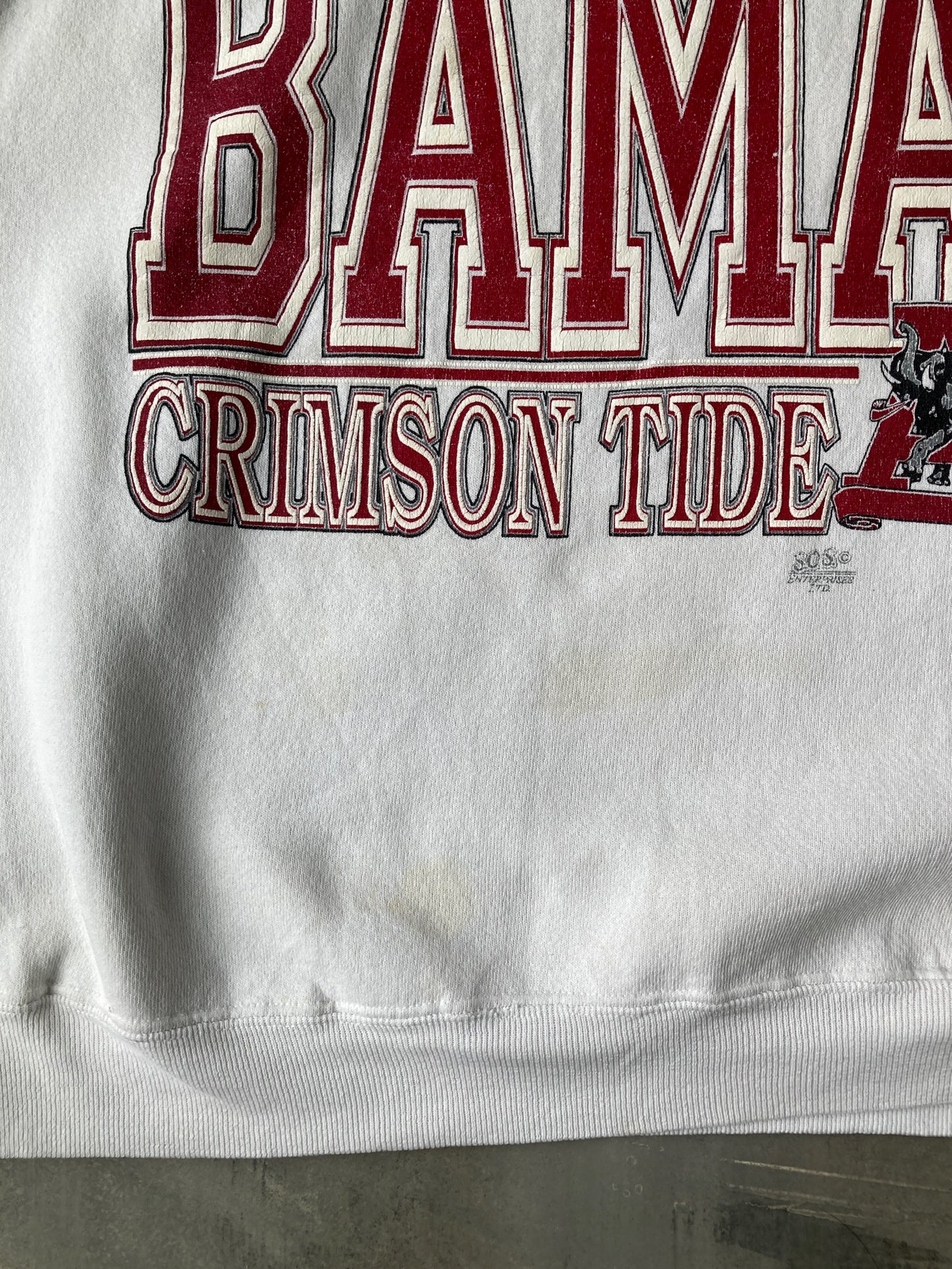 University of Alabama Sweatshirt 90's - XL