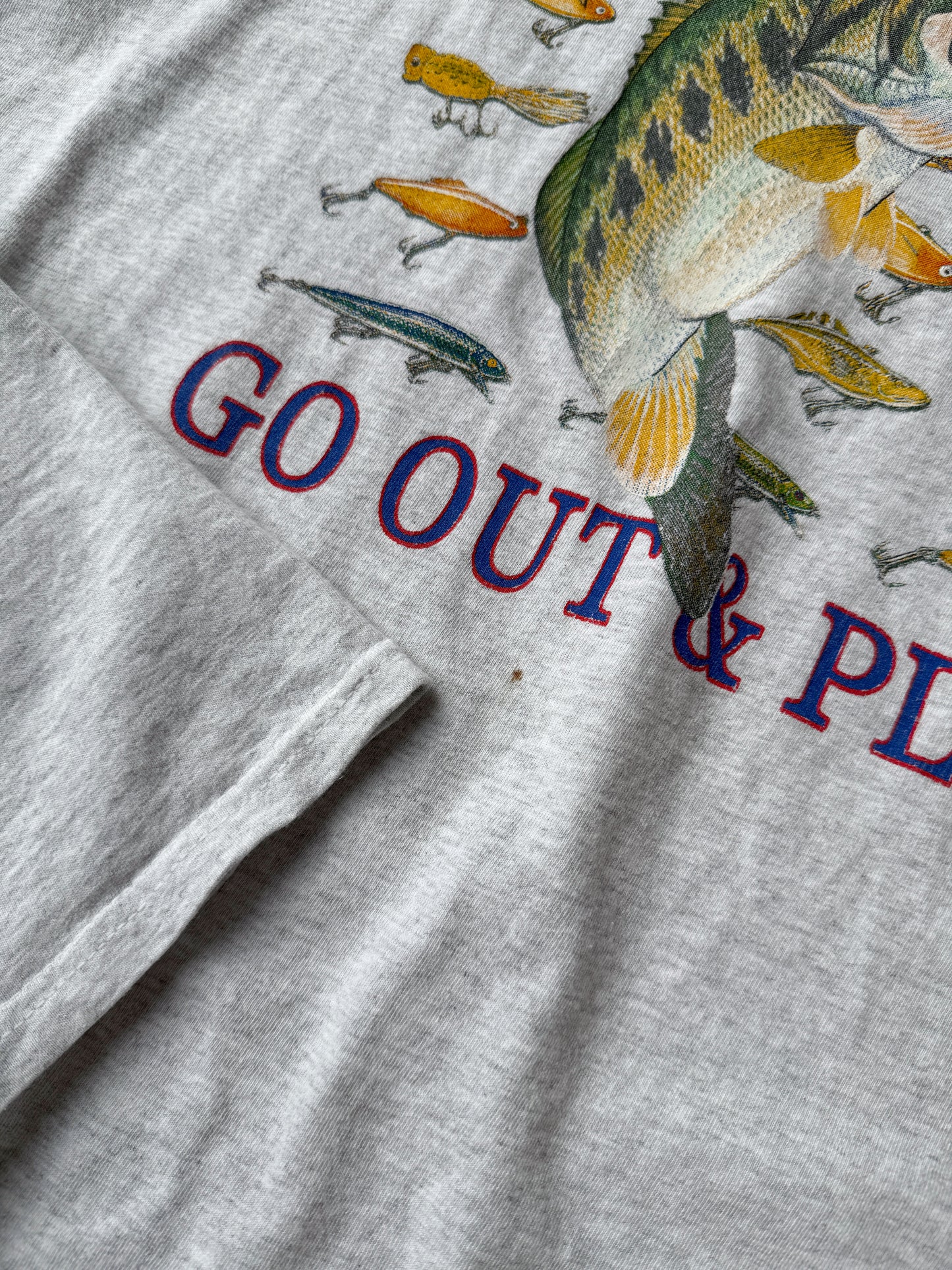 Fishing T-Shirt 90's - XL