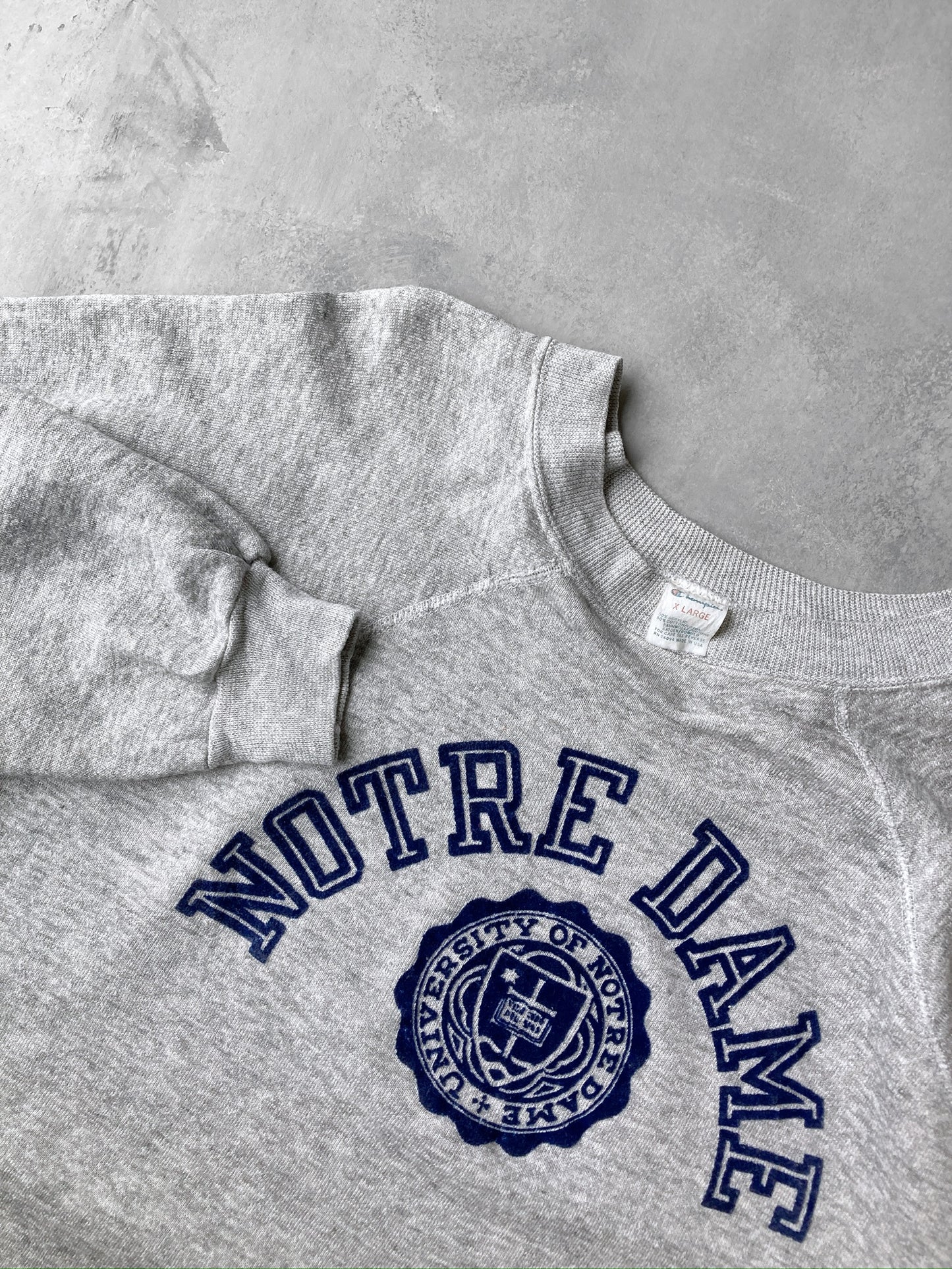 Notre Dame Sweatshirt 80's - Large