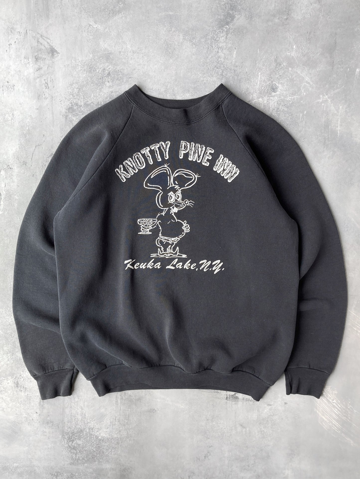Knotty Pine Inn Sweatshirt 80's - Large