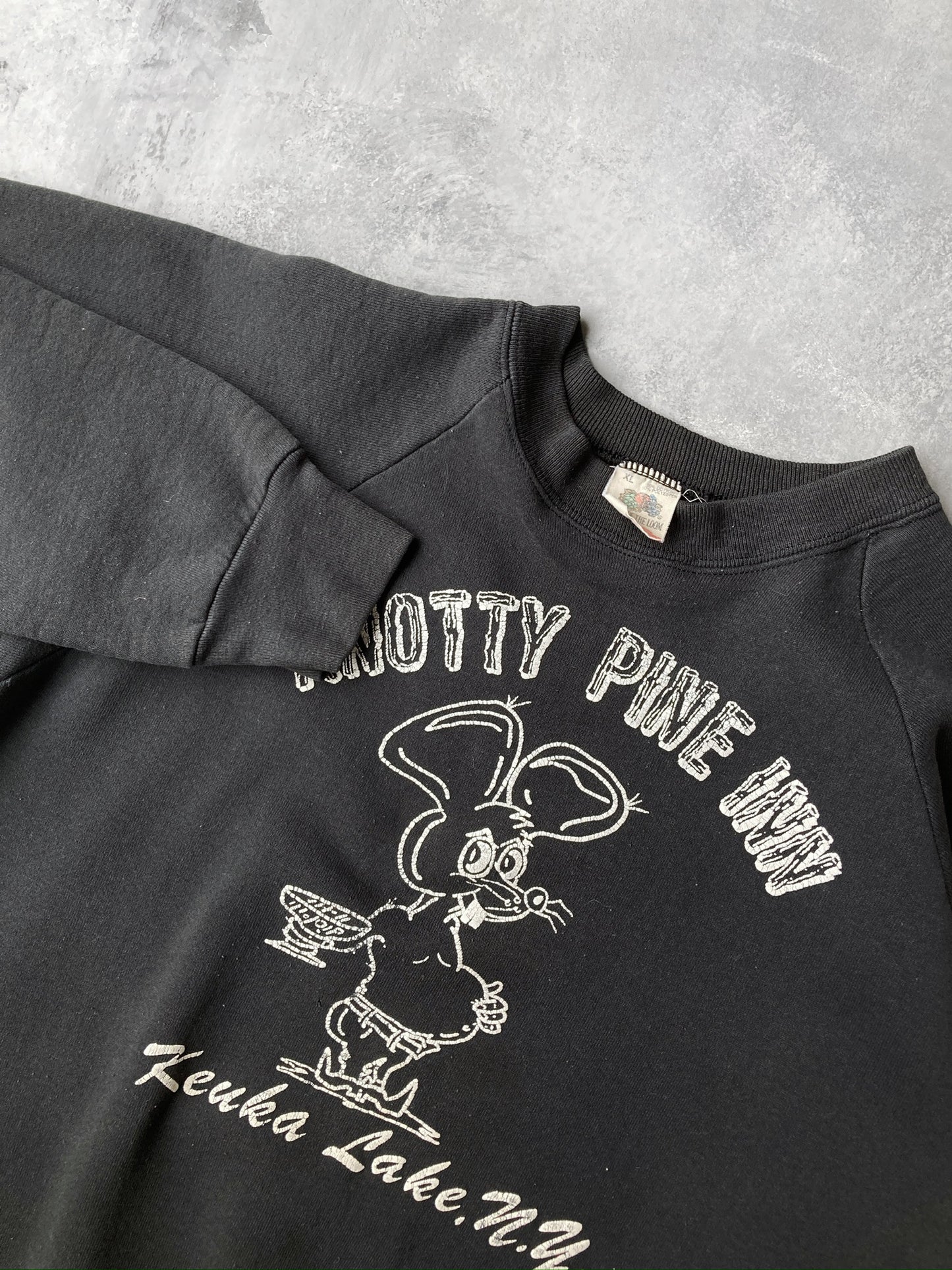 Knotty Pine Inn Sweatshirt 80's - Large