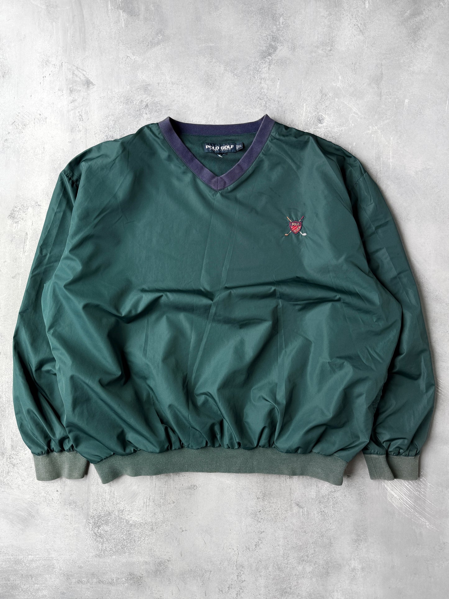 Polo Golf Pullover Windbreaker Jacket 90's - XL