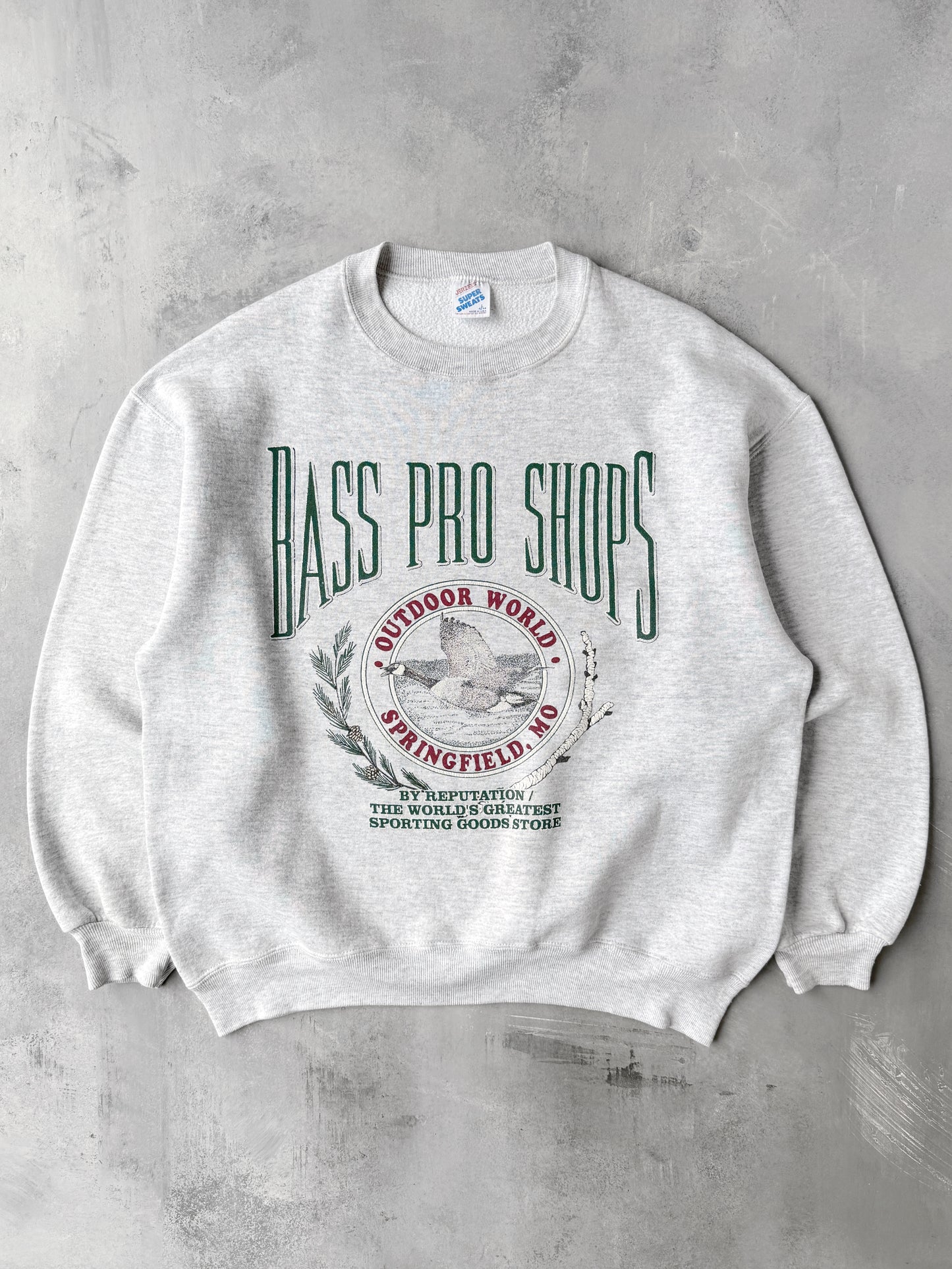 Bass Pro Shops Sweatshirt 90's - Large