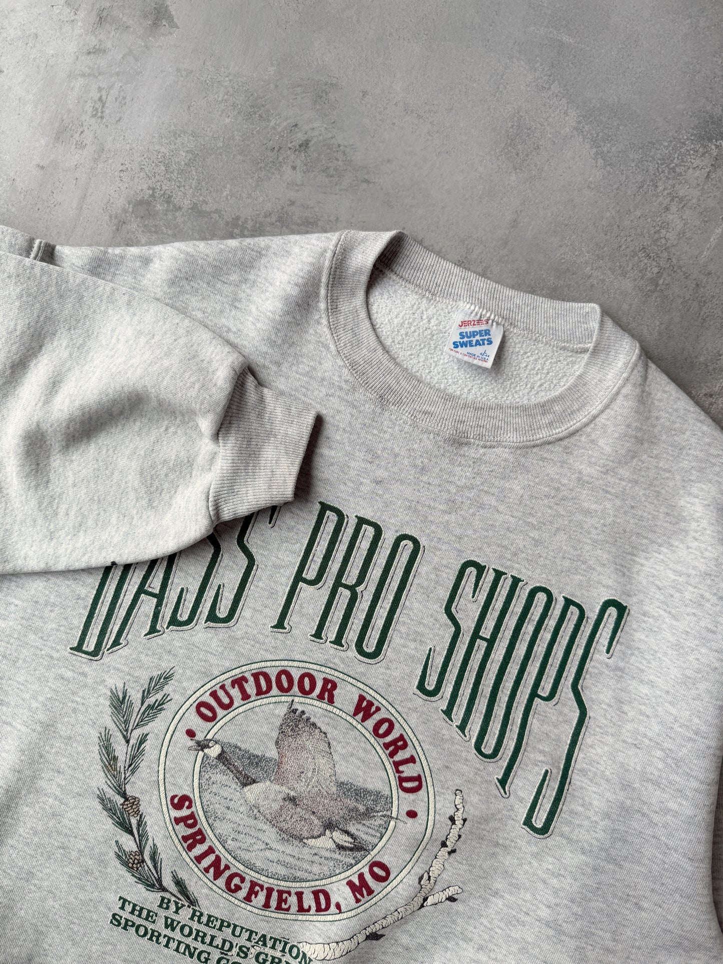 Bass Pro Shops Sweatshirt 90's - Large