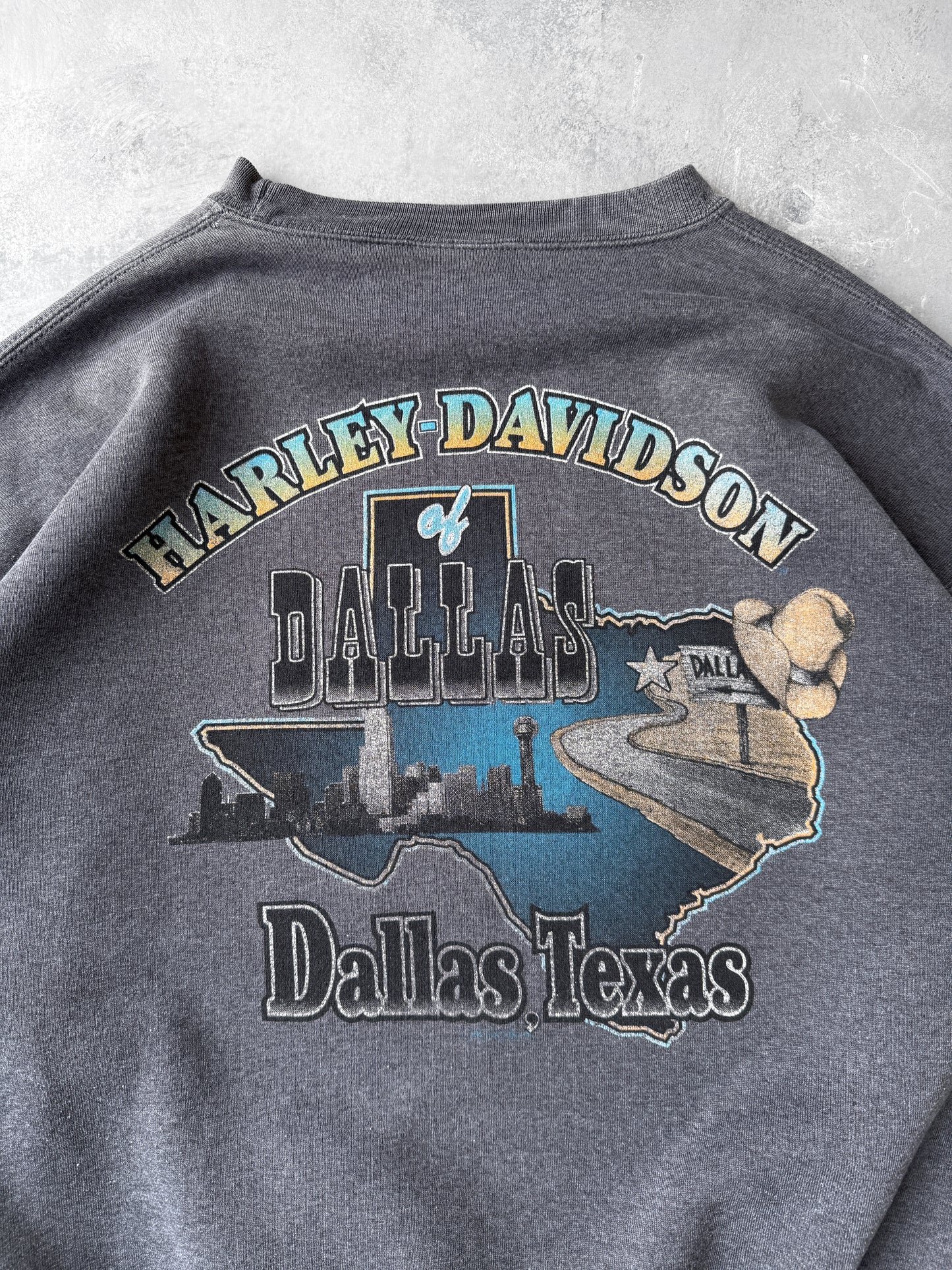 Harley-Davison Dallas Sweatshirt 90's - XL