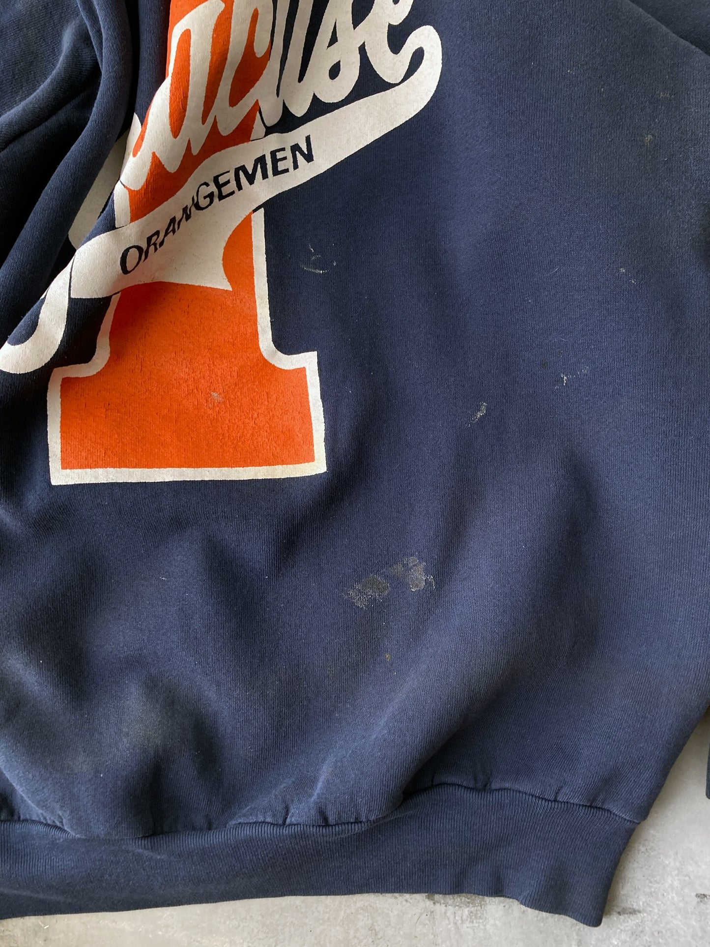 Syracuse University Crewneck 80's - Large