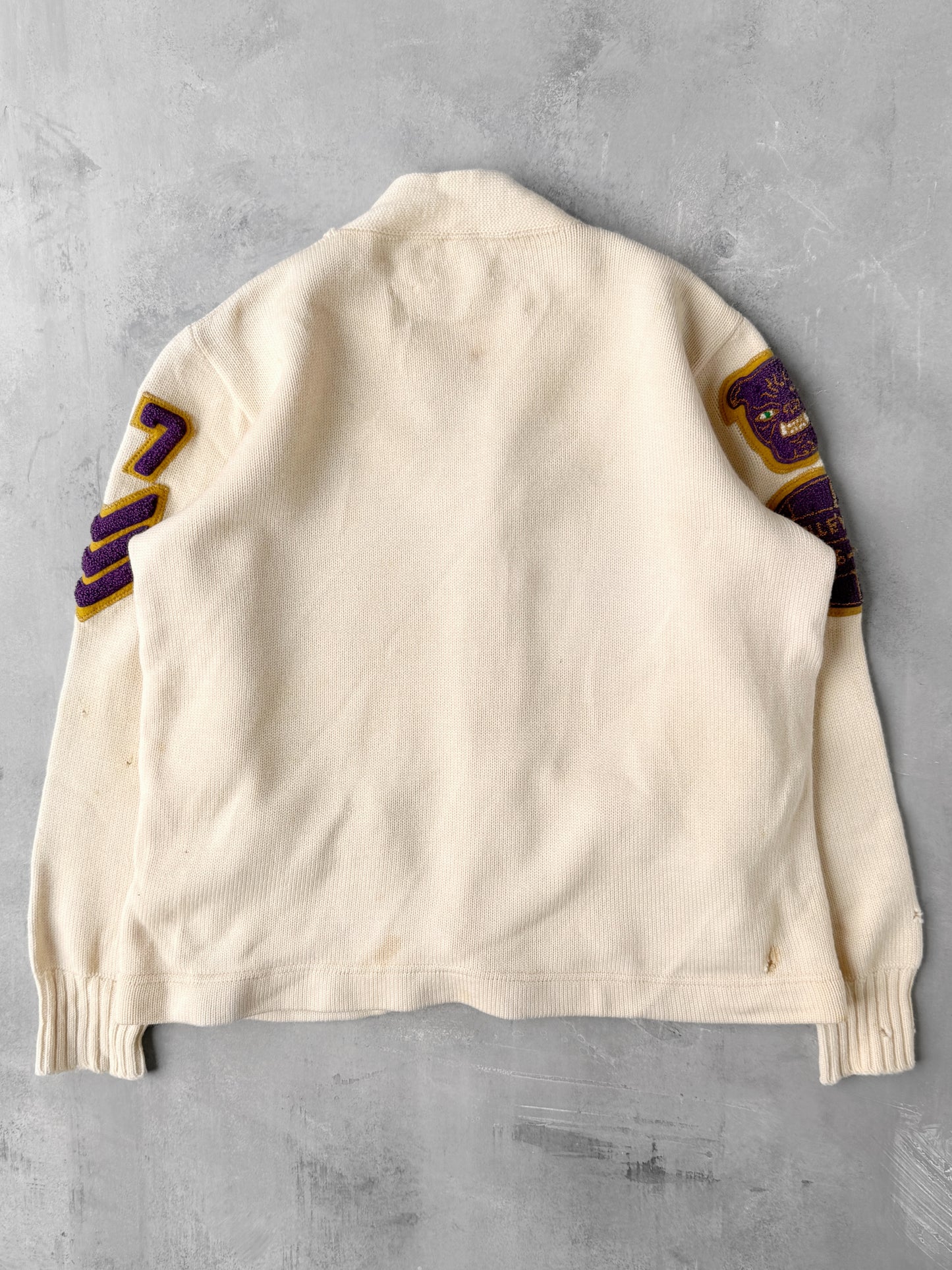 Varsity Cardigan 70's - Medium