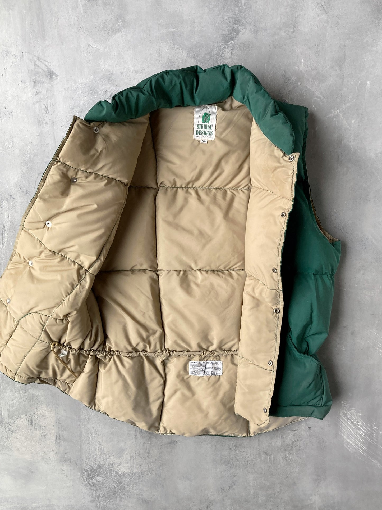 Down Puffer Vest 70's - Large / XL