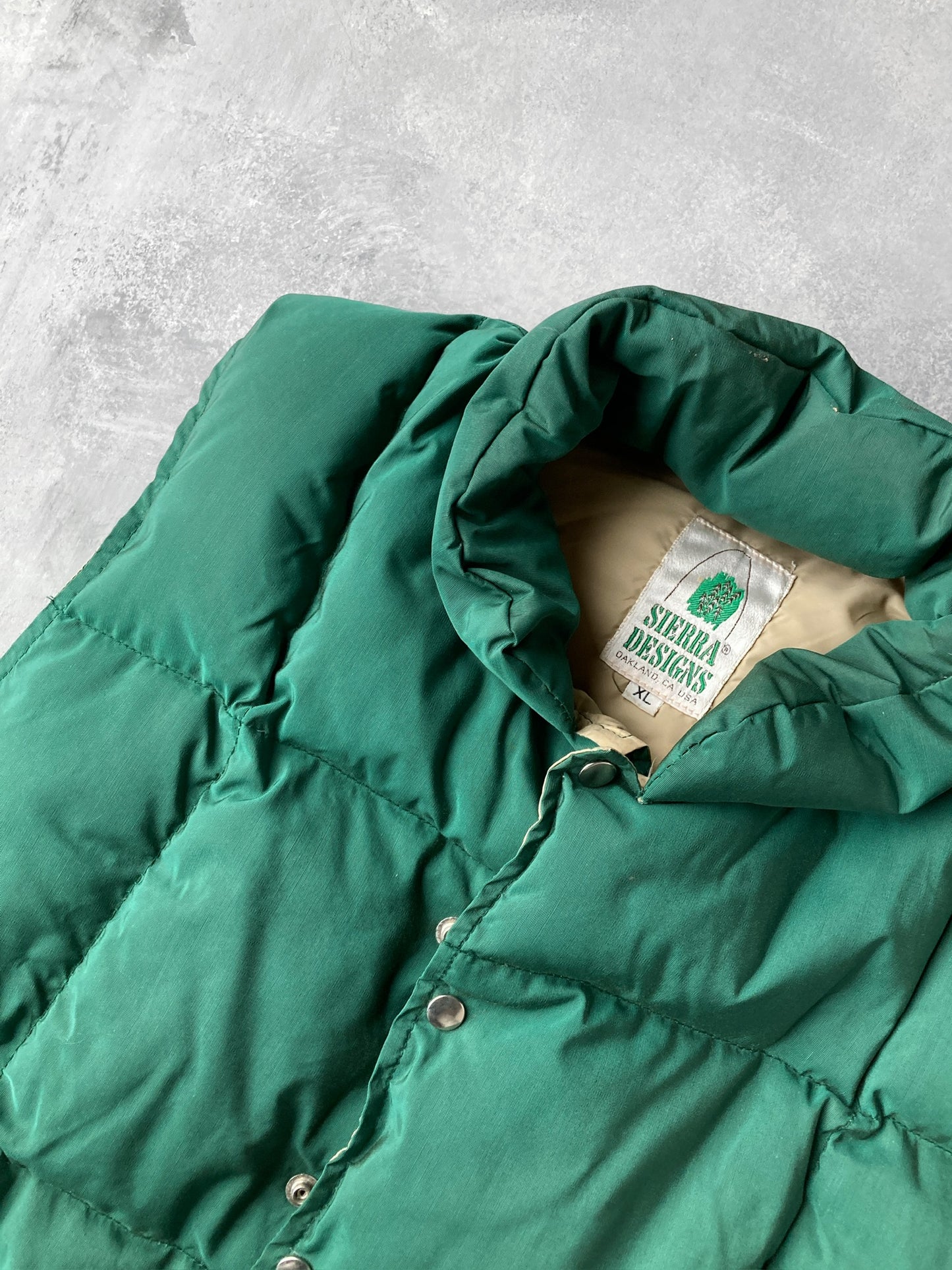 Down Puffer Vest 70's - Large / XL