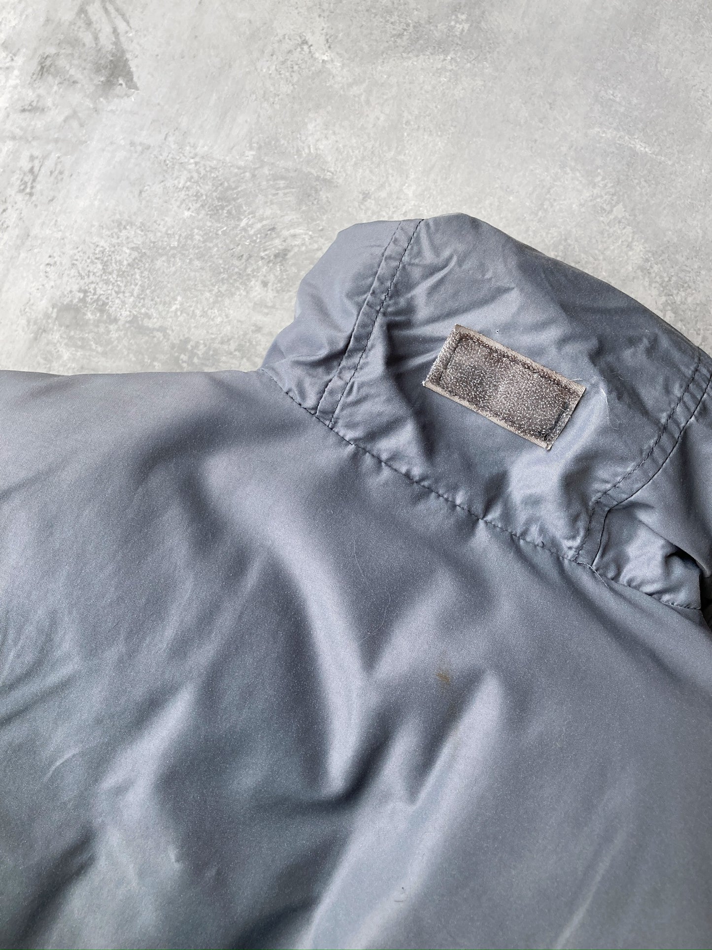 Gray Puffer Coat 00's - Medium
